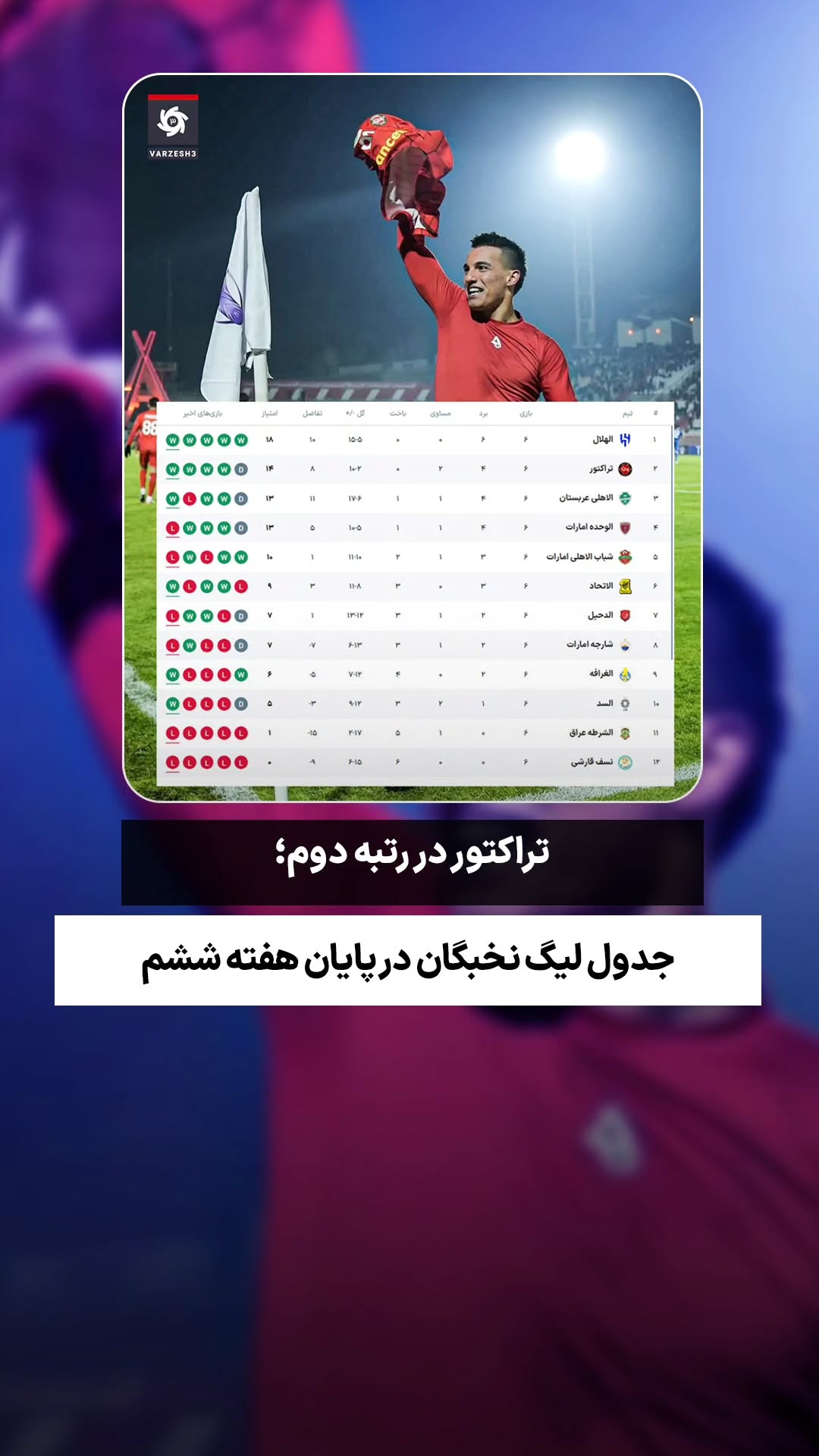  جدید ترین استوری اینستاگرام ورزش 3