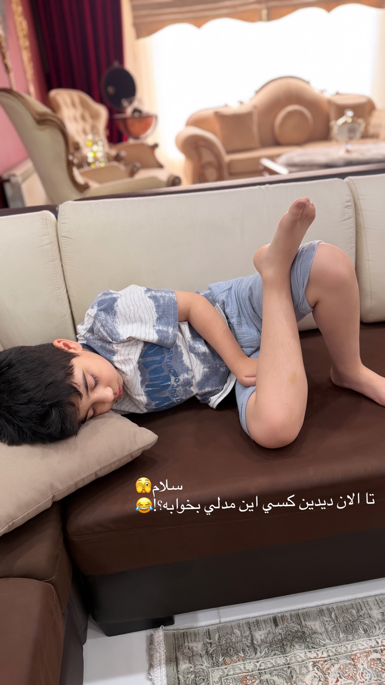  جدید ترین استوری اینستاگرام خانواده ویهان ایهان