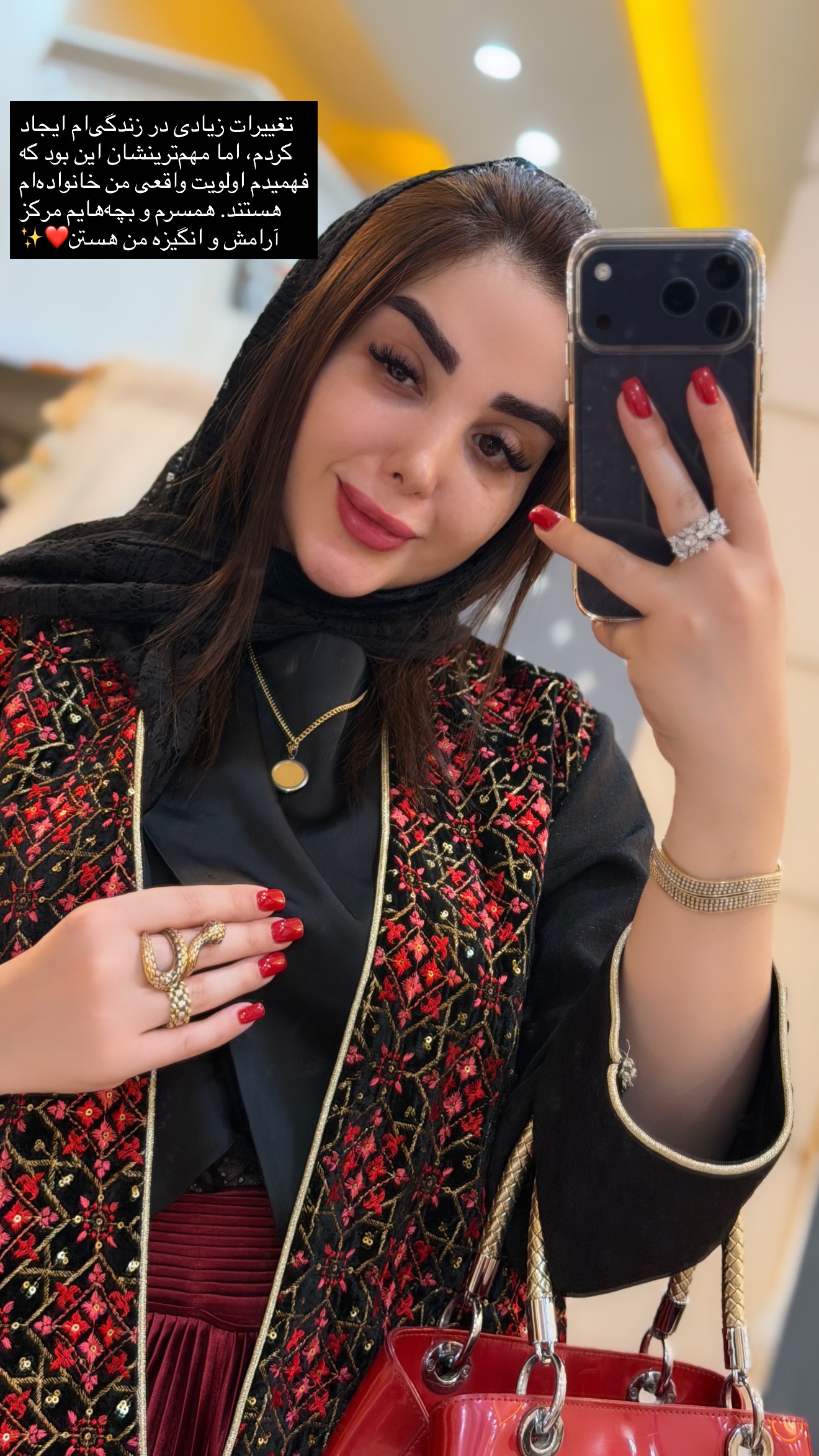  جدید ترین استوری اینستاگرام خانواده ویهان ایهان