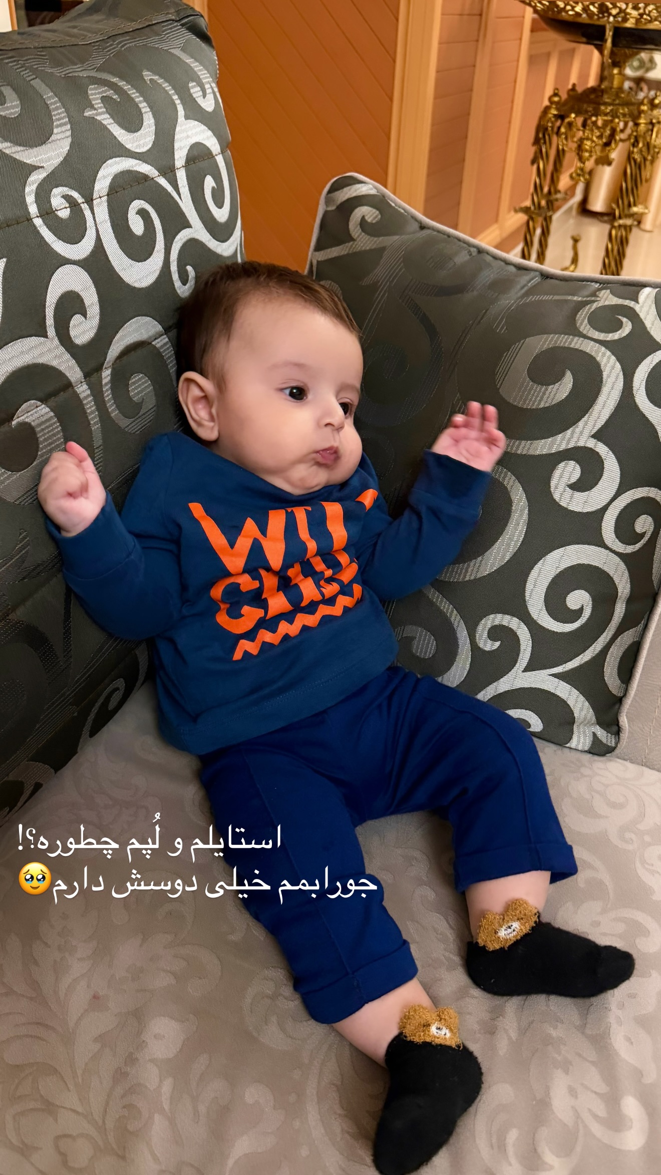  جدید ترین استوری اینستاگرام خانواده ویهان ایهان