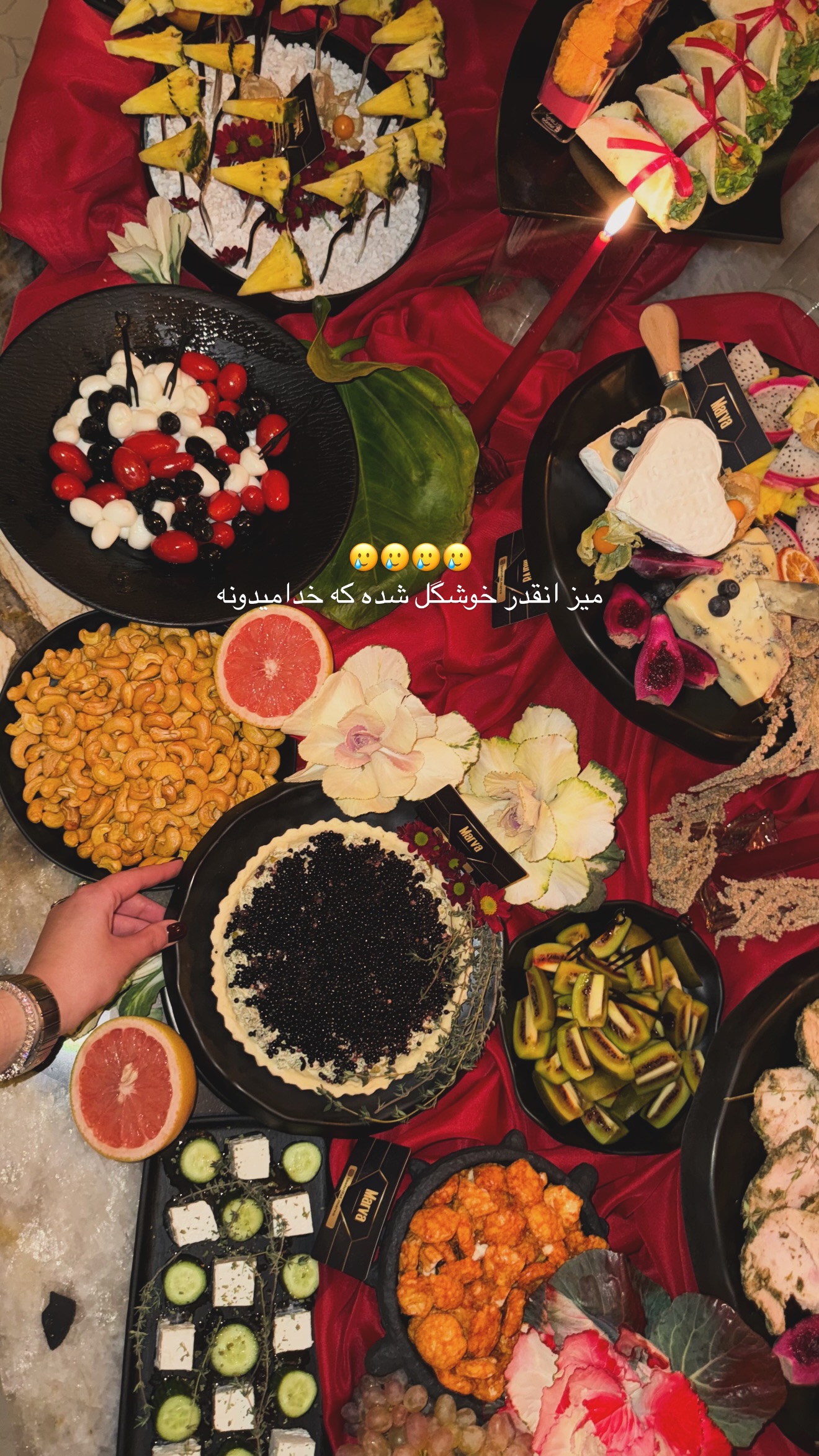  جدید ترین استوری اینستاگرام وینا محمدی