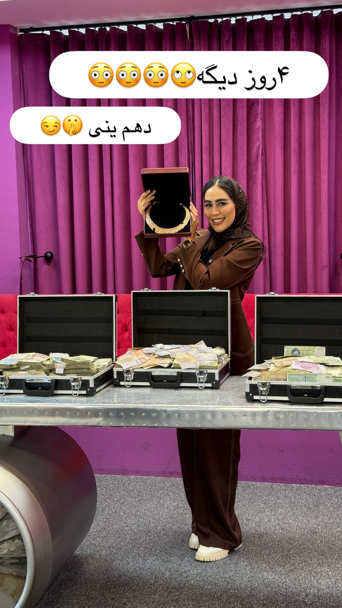  جدید ترین استوری اینستاگرام زهرا سادات یحیی زاده