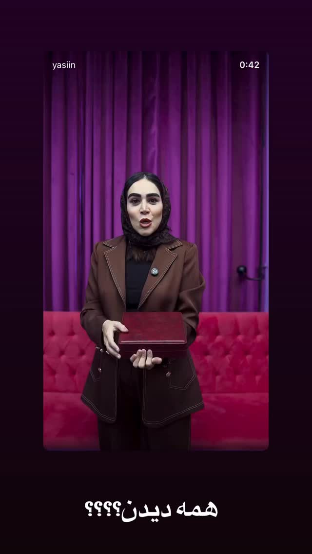  جدید ترین استوری اینستاگرام زهرا سادات یحیی زاده
