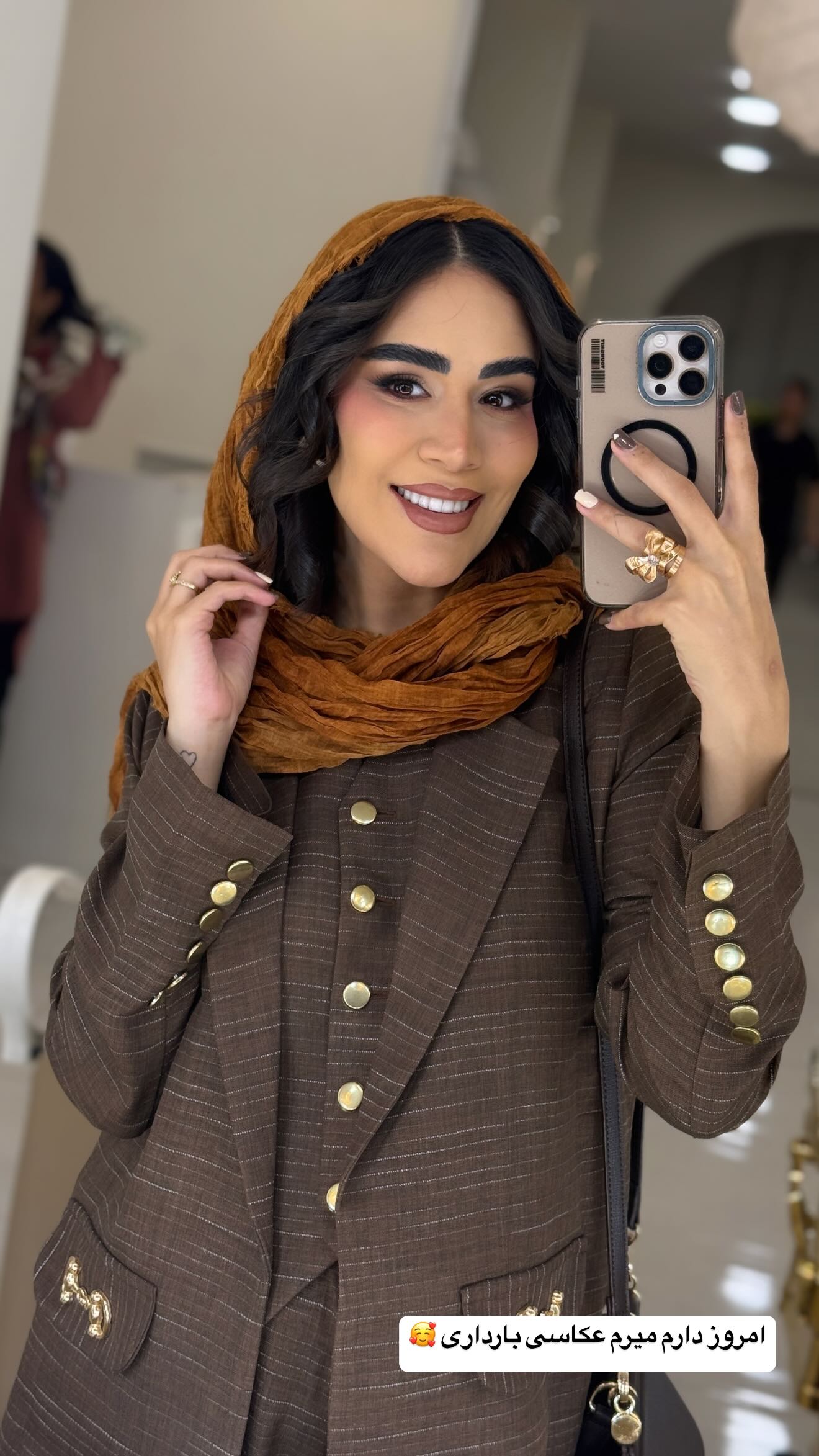  جدید ترین استوری اینستاگرام زهرا سادات یحیی زاده