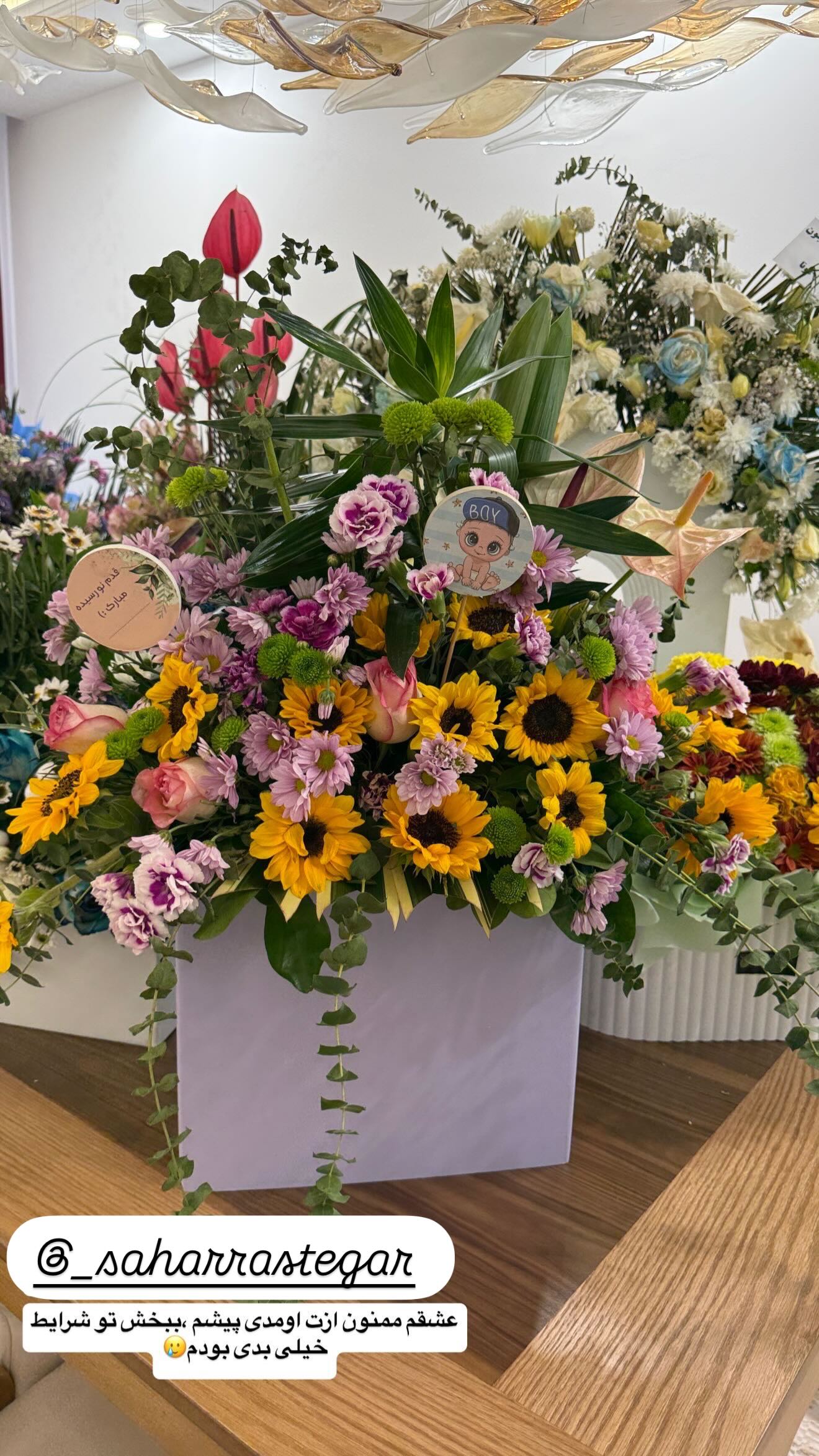  جدید ترین استوری اینستاگرام زهرا سادات یحیی زاده