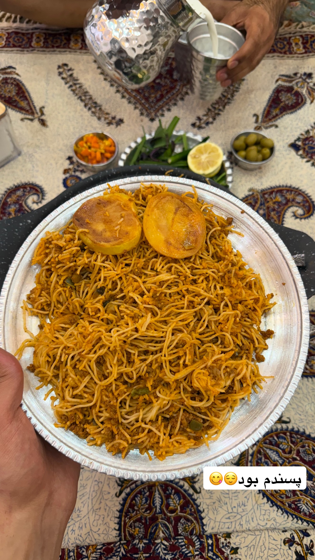  جدید ترین استوری اینستاگرام یاسین حسینی