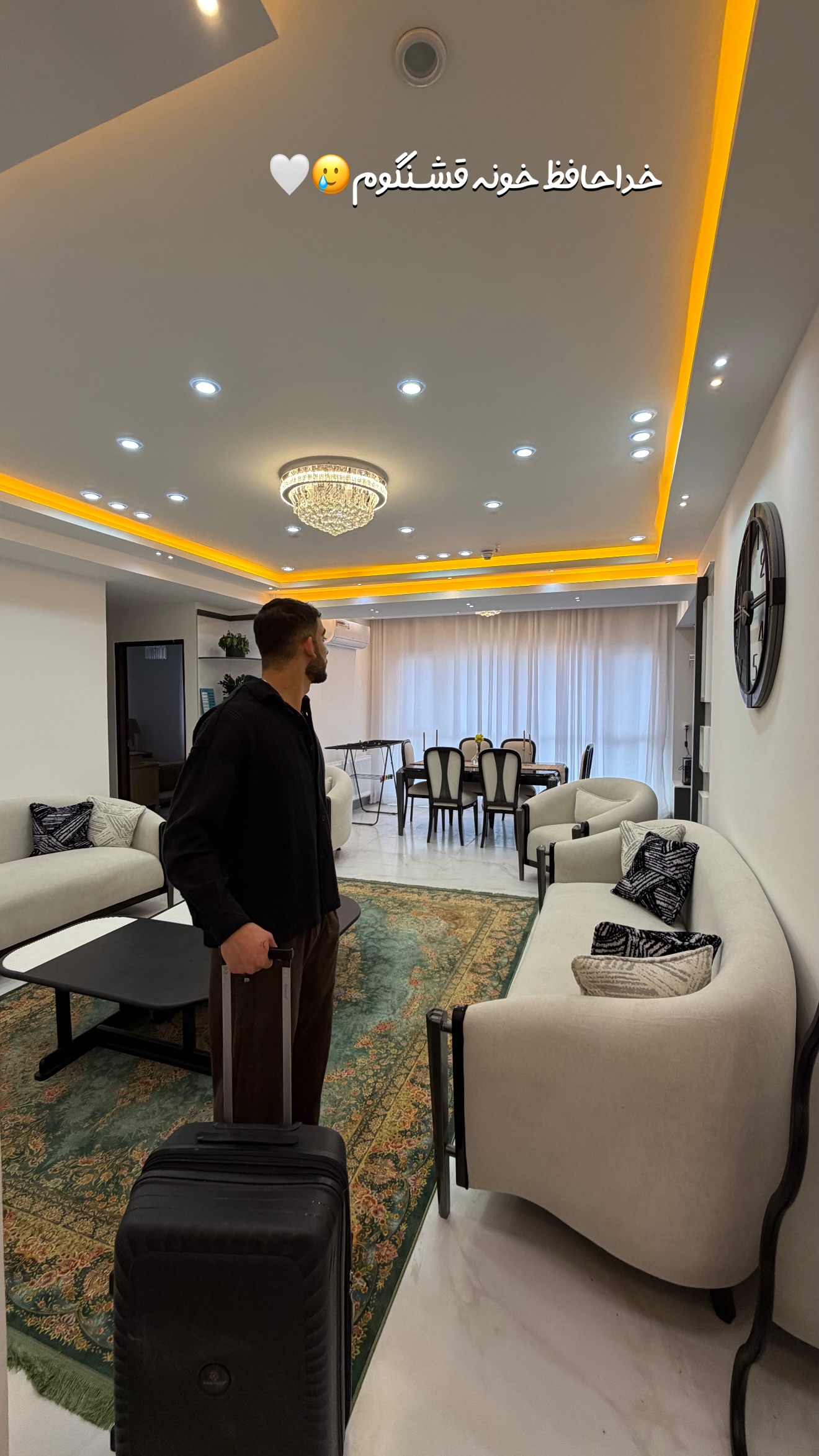  جدید ترین استوری اینستاگرام یاسین حسینی