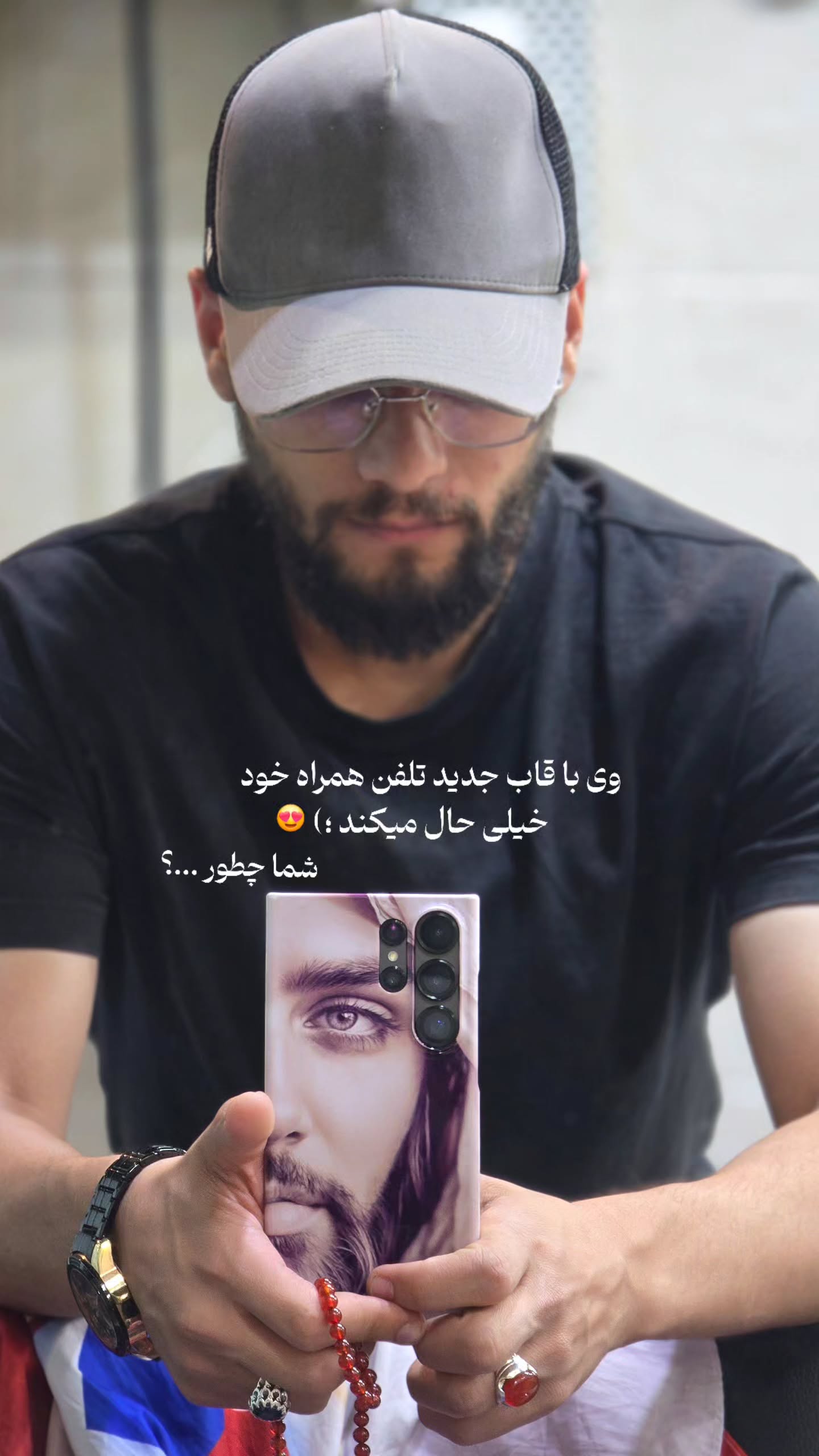 جدید ترین استوری اینستاگرام یونس کریم زاده