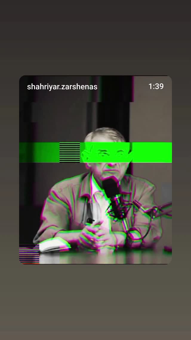  جدید ترین استوری اینستاگرام علیرضا زادبر