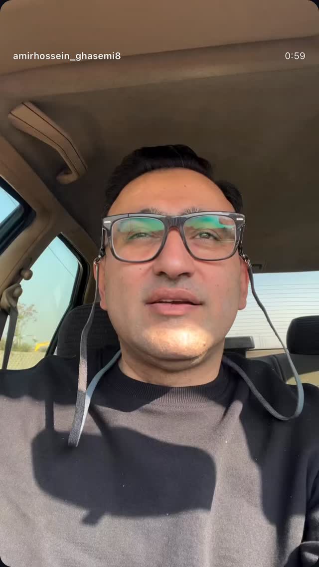  جدید ترین استوری اینستاگرام کمیل نظافتی آملی