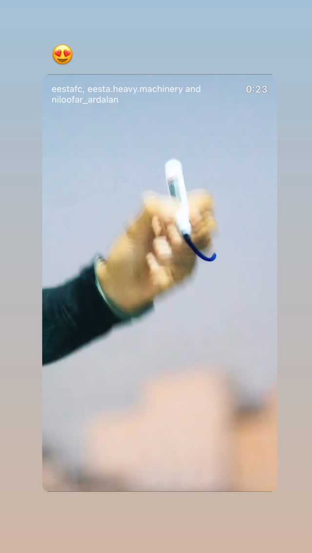  جدید ترین استوری اینستاگرام زهرا قنبری