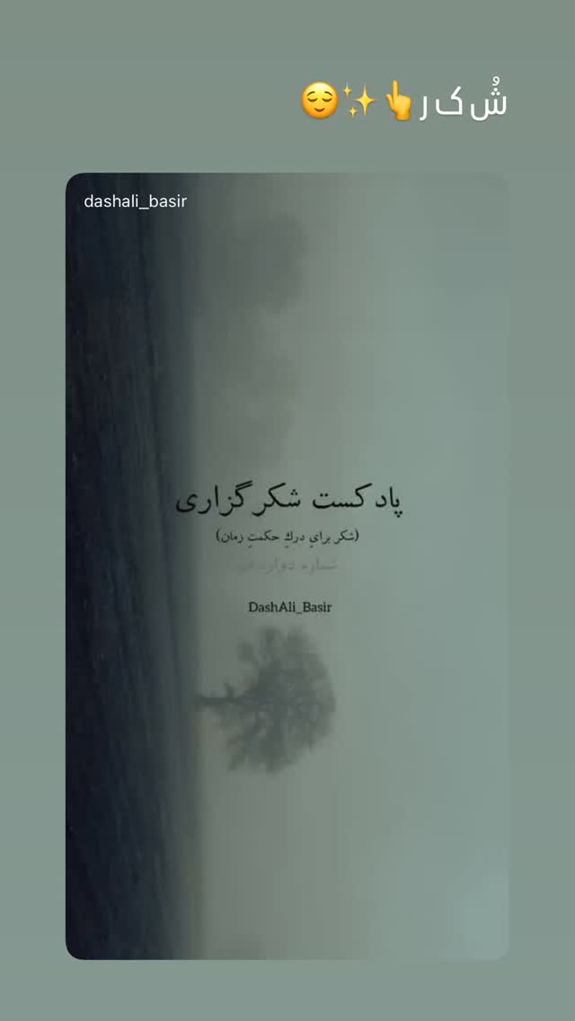  جدید ترین استوری اینستاگرام زهرا قنبری