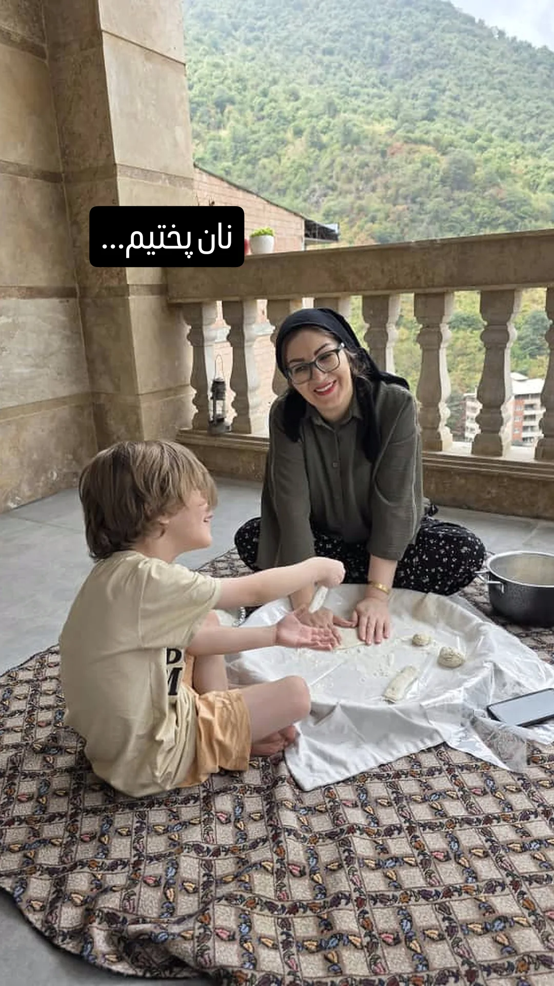  جدید ترین استوری اینستاگرام زهرا موسوی