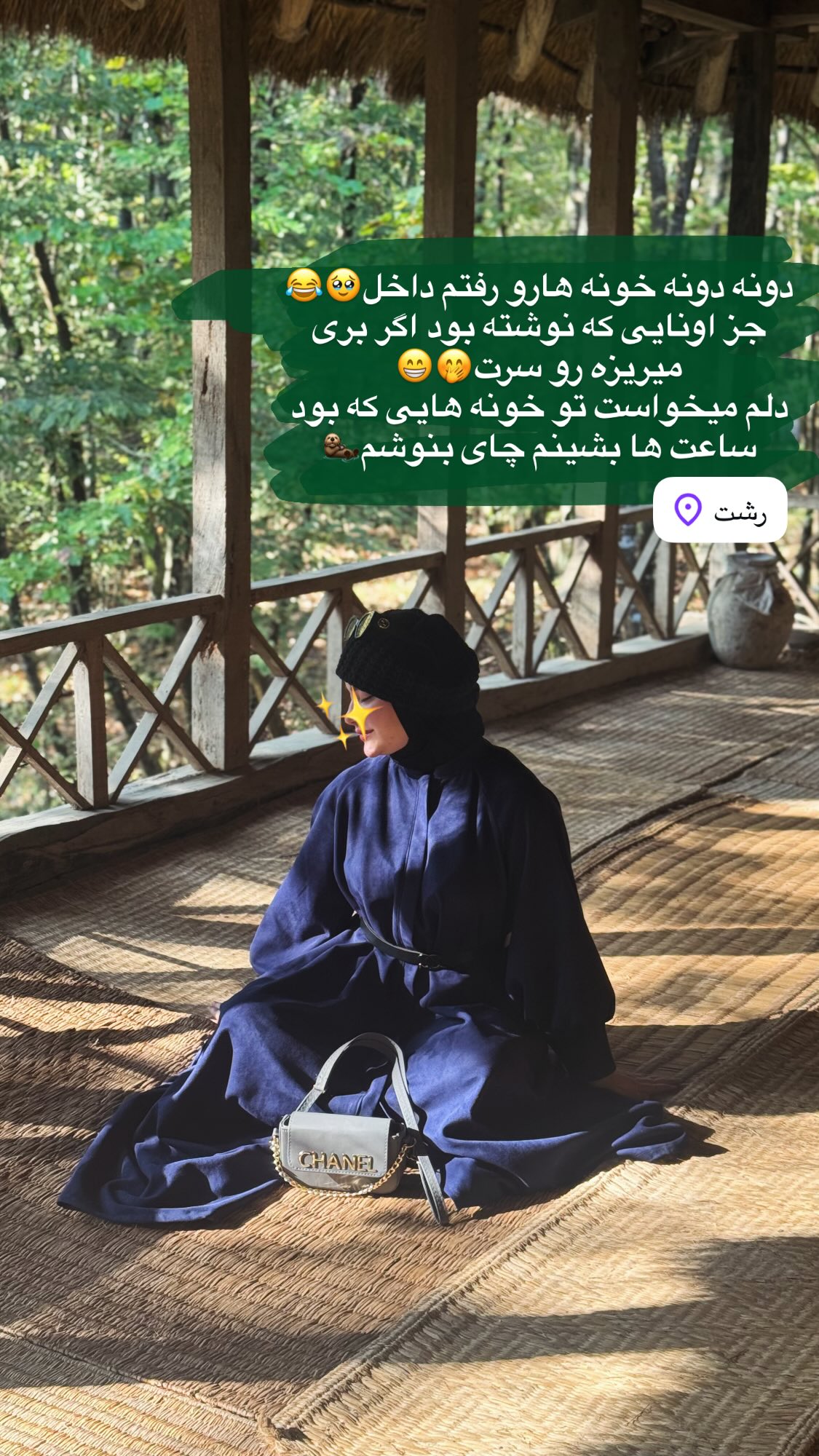  جدید ترین استوری اینستاگرام زهرا بصیری