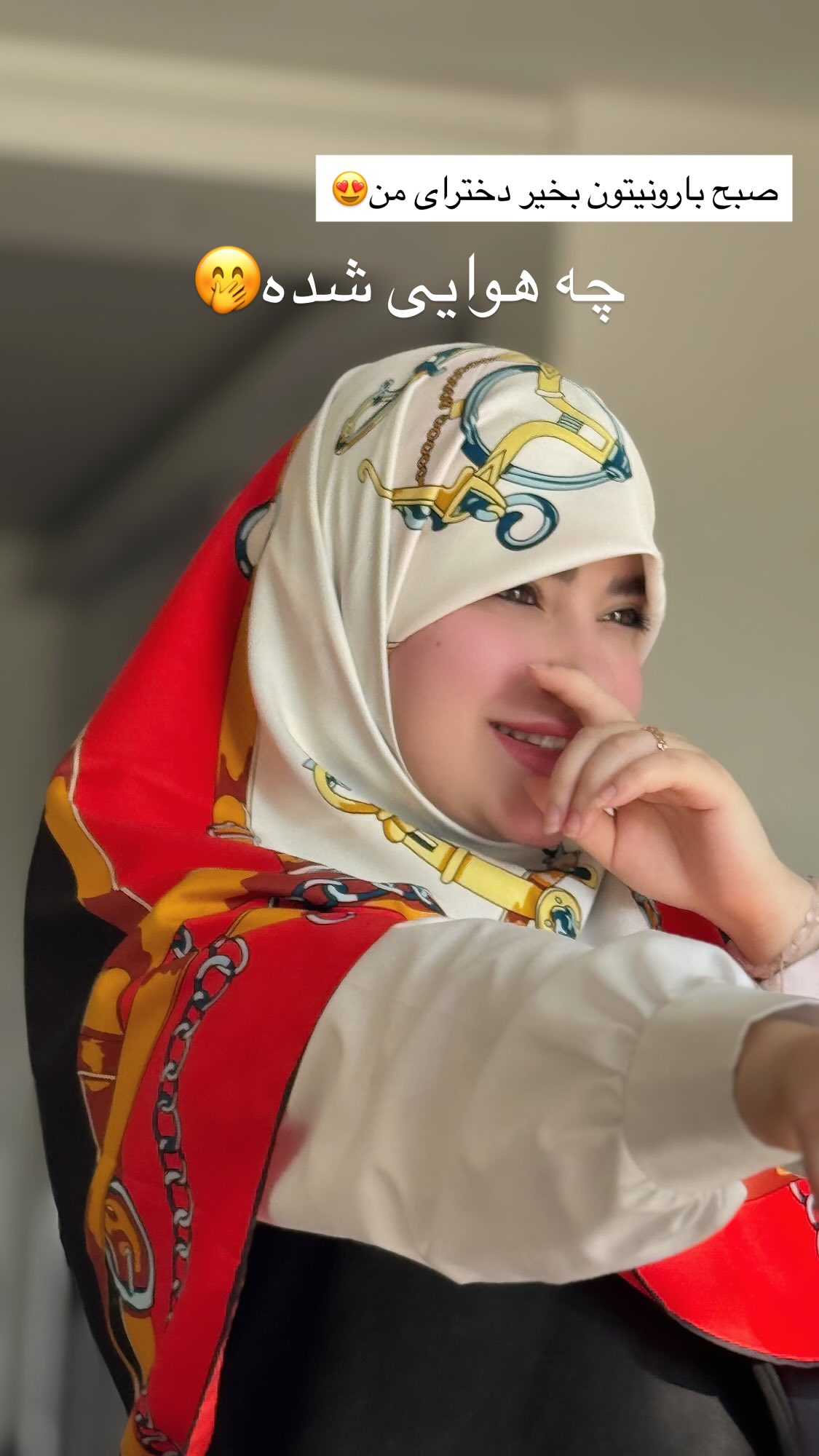  جدید ترین استوری اینستاگرام زهرا بصیری