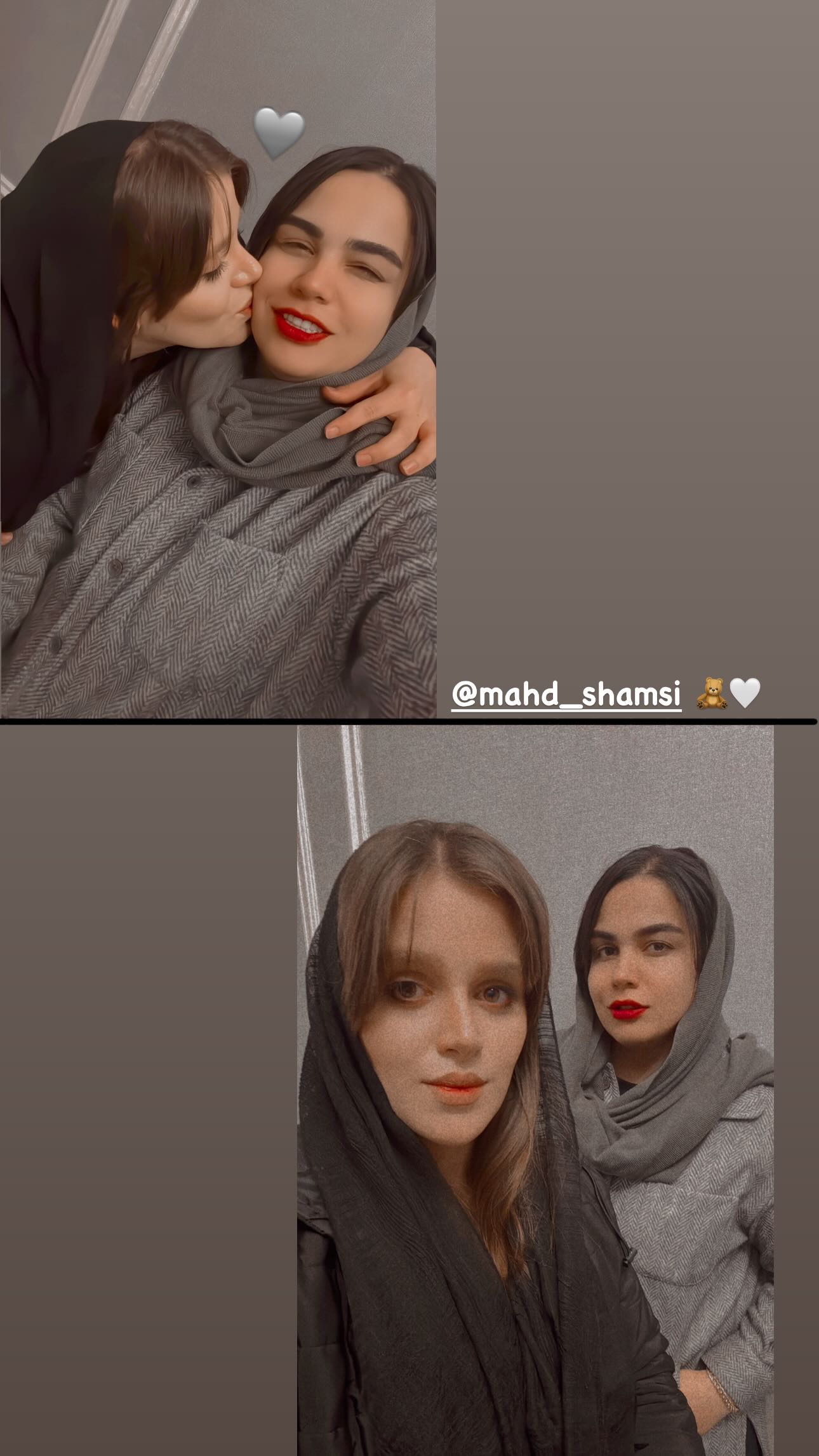  جدید ترین استوری اینستاگرام مبینا باقری