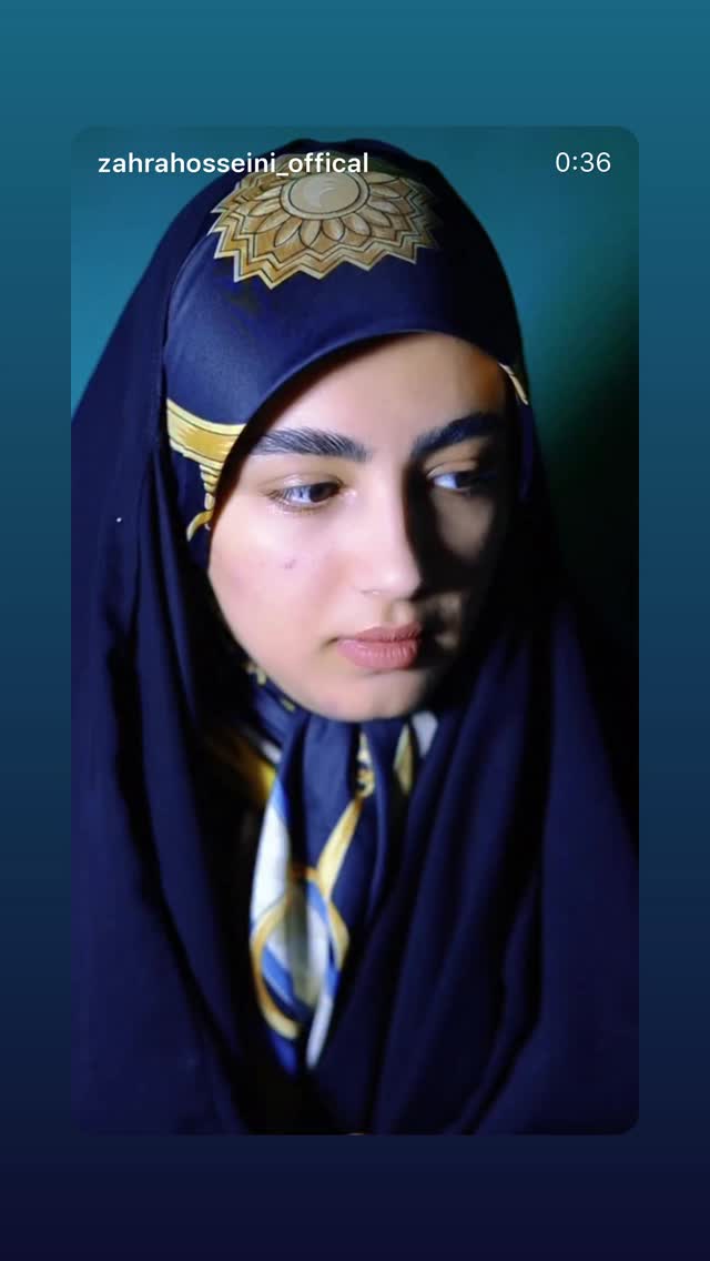  جدید ترین استوری اینستاگرام زهرا حسینی