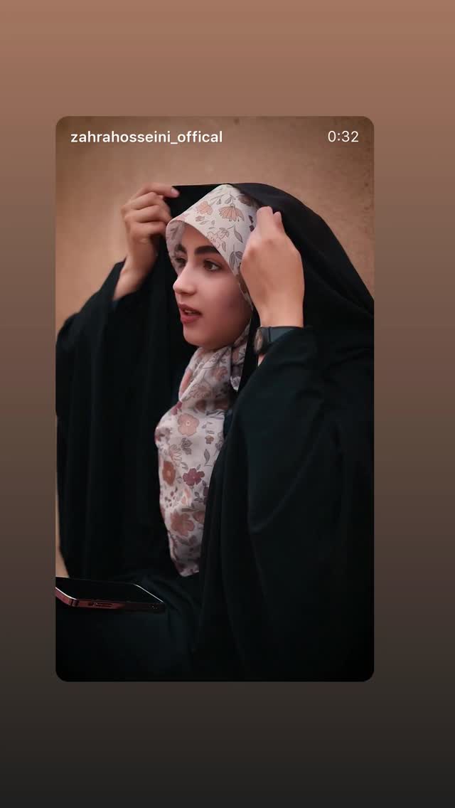  جدید ترین استوری اینستاگرام زهرا حسینی
