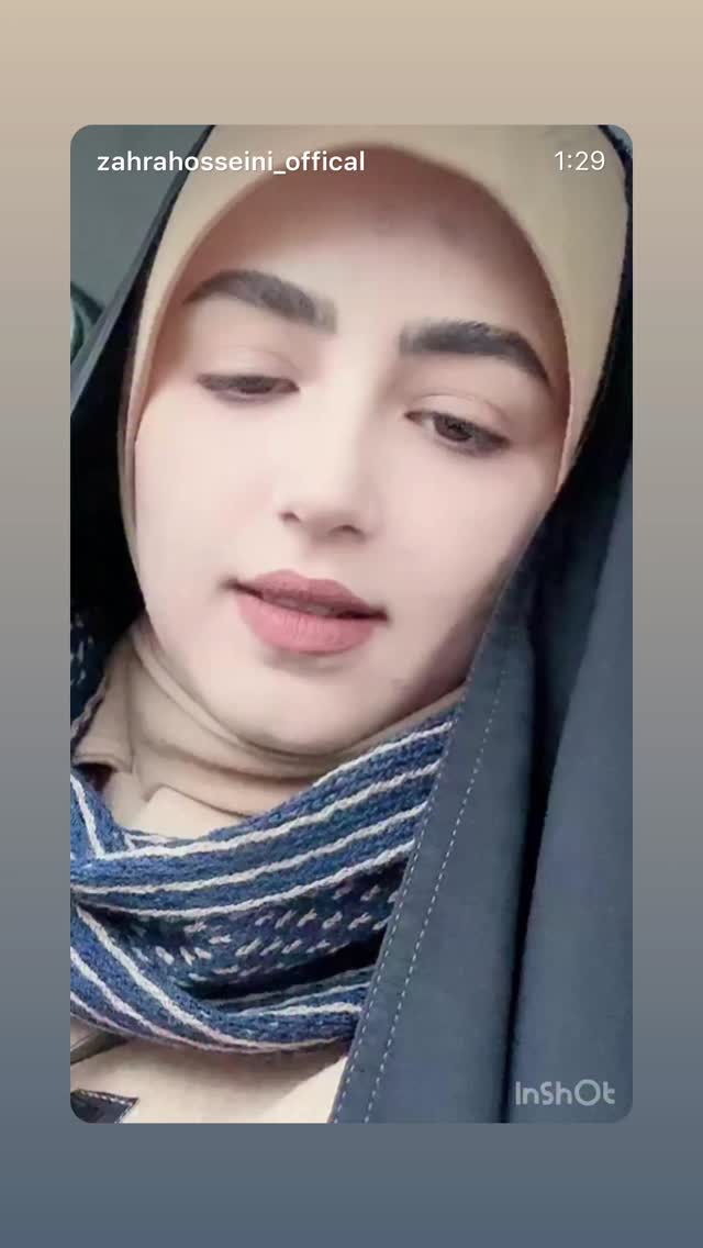  جدید ترین استوری اینستاگرام زهرا حسینی