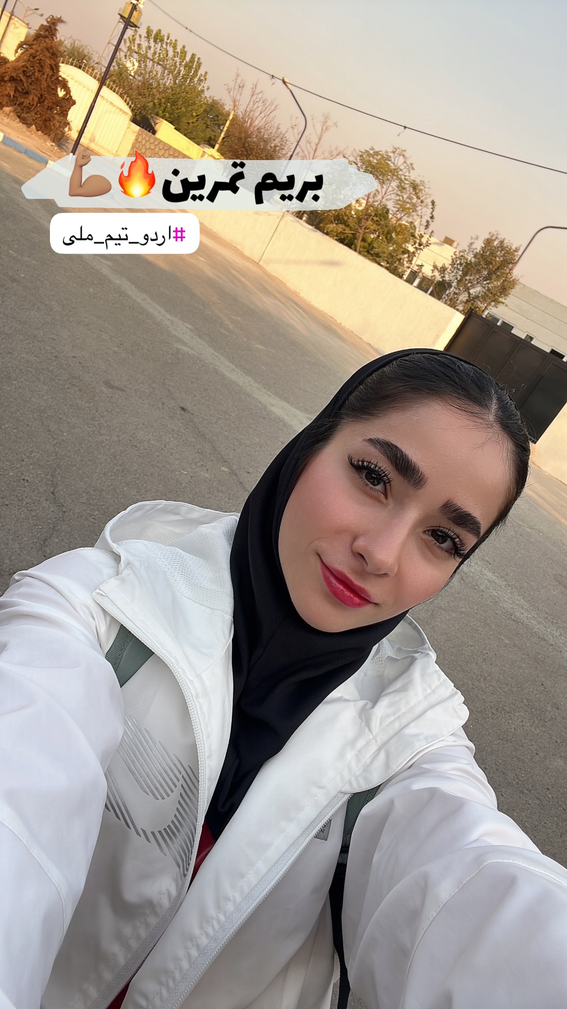  جدید ترین استوری اینستاگرام زهرا کریمی