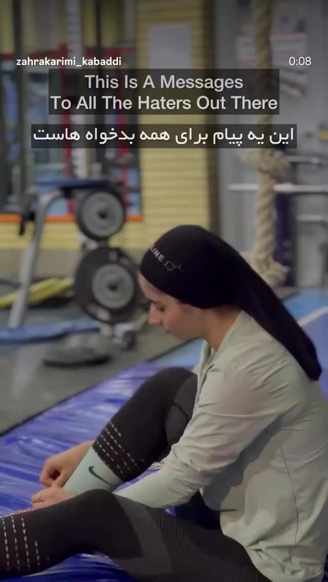  جدید ترین استوری اینستاگرام زهرا کریمی