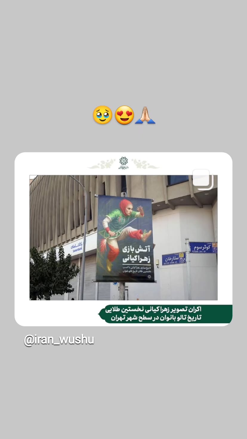  جدید ترین استوری اینستاگرام زهرا کیانی