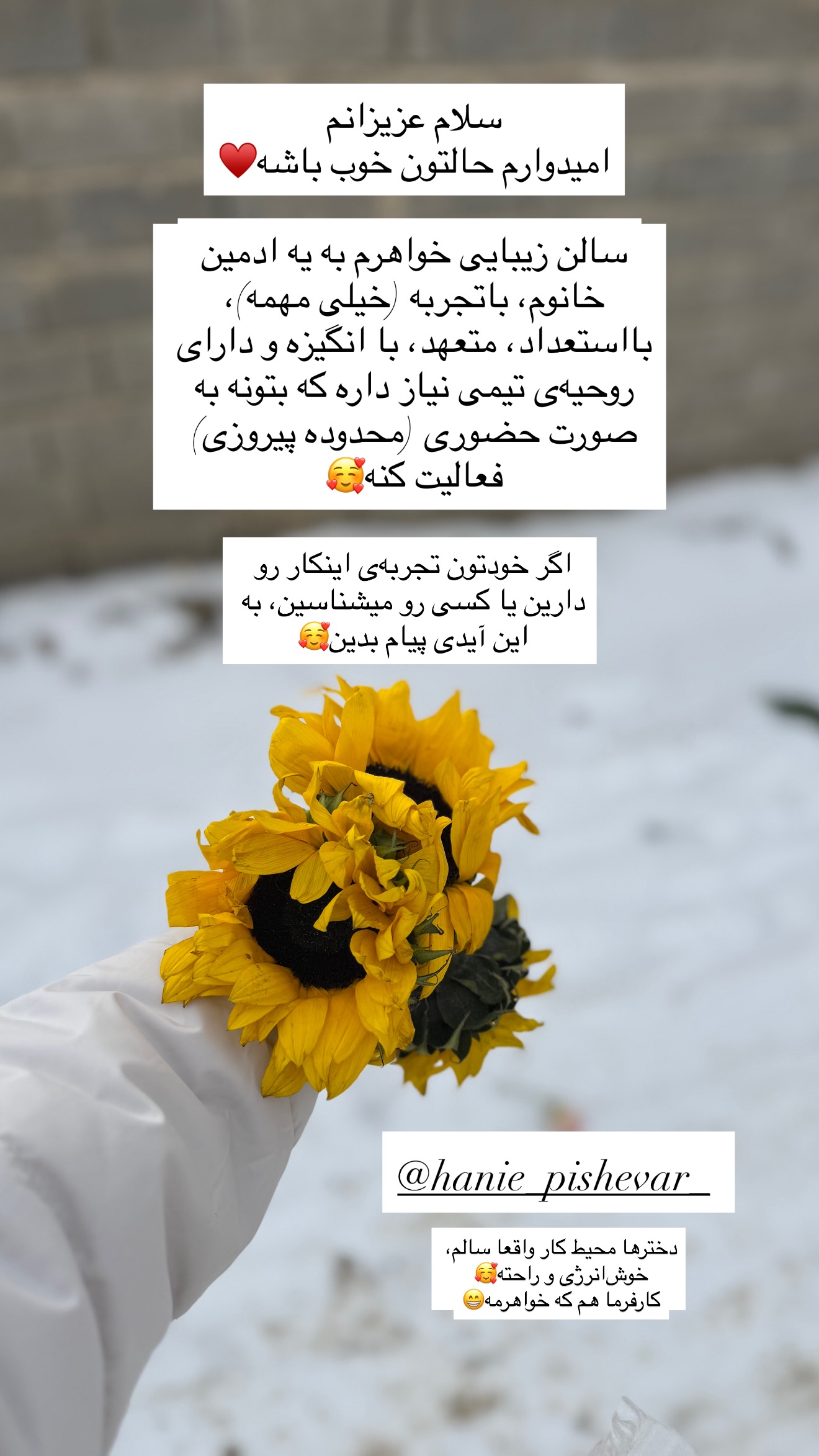  جدید ترین استوری اینستاگرام زهرا پيشه ور