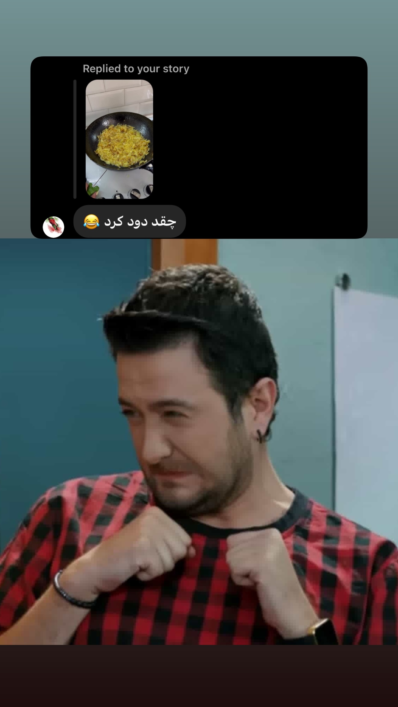  جدید ترین استوری اینستاگرام زهرا تاجیک