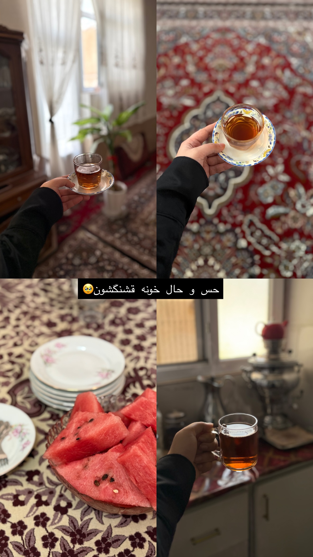  جدید ترین استوری اینستاگرام زهرا تاجیک