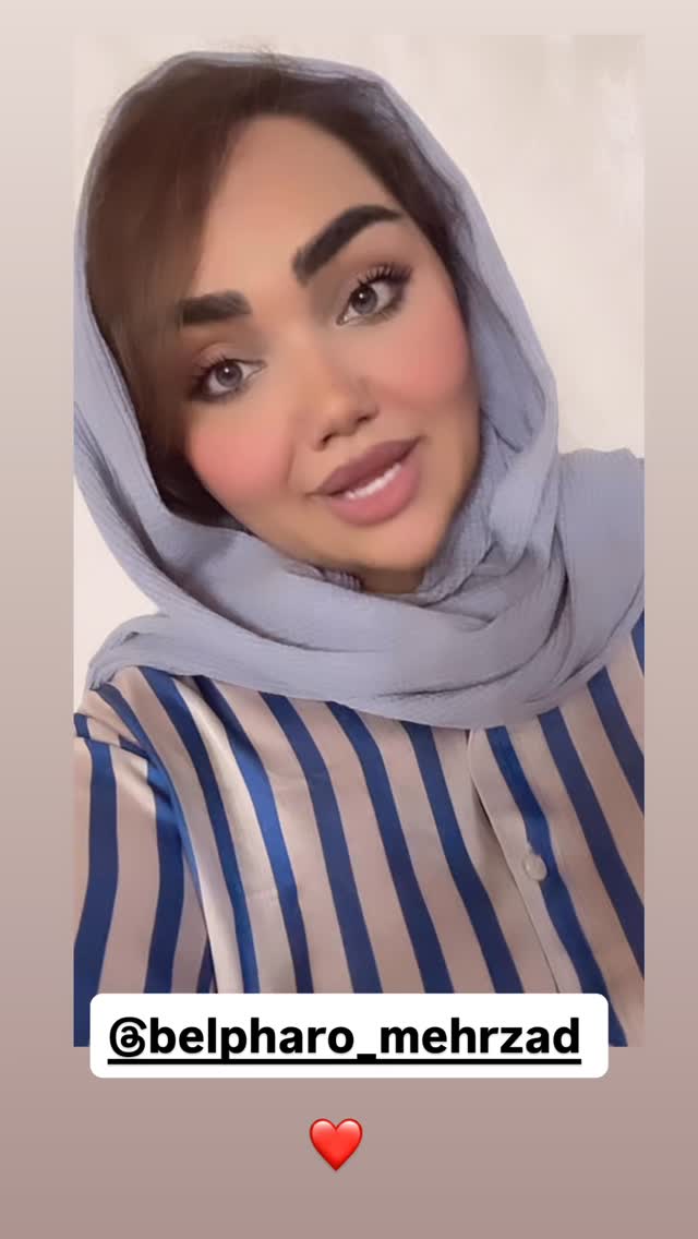  جدید ترین استوری اینستاگرام زهرا تاجیک