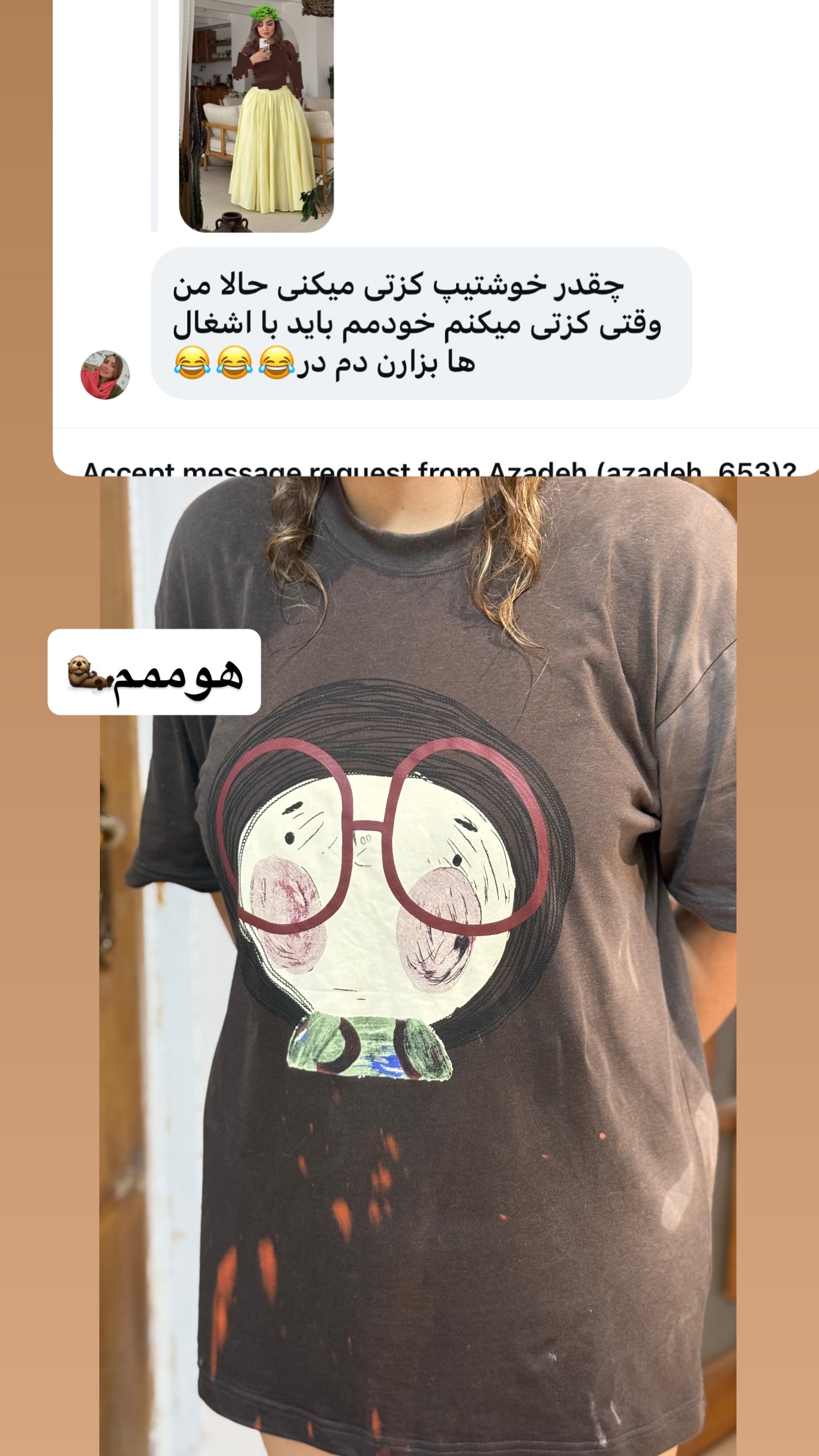  جدید ترین استوری اینستاگرام زهرا تاجیک