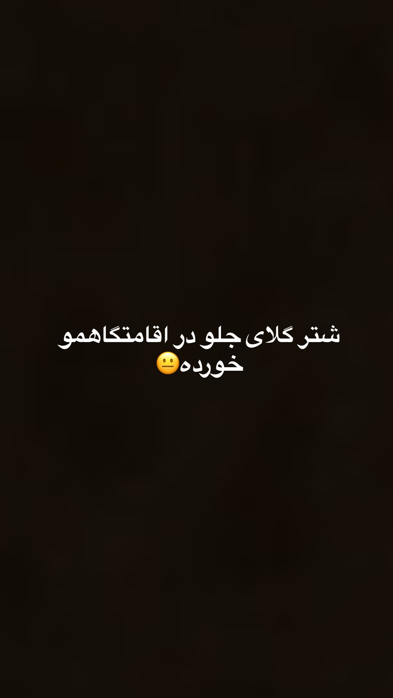  جدید ترین استوری اینستاگرام زهرا تاجیک