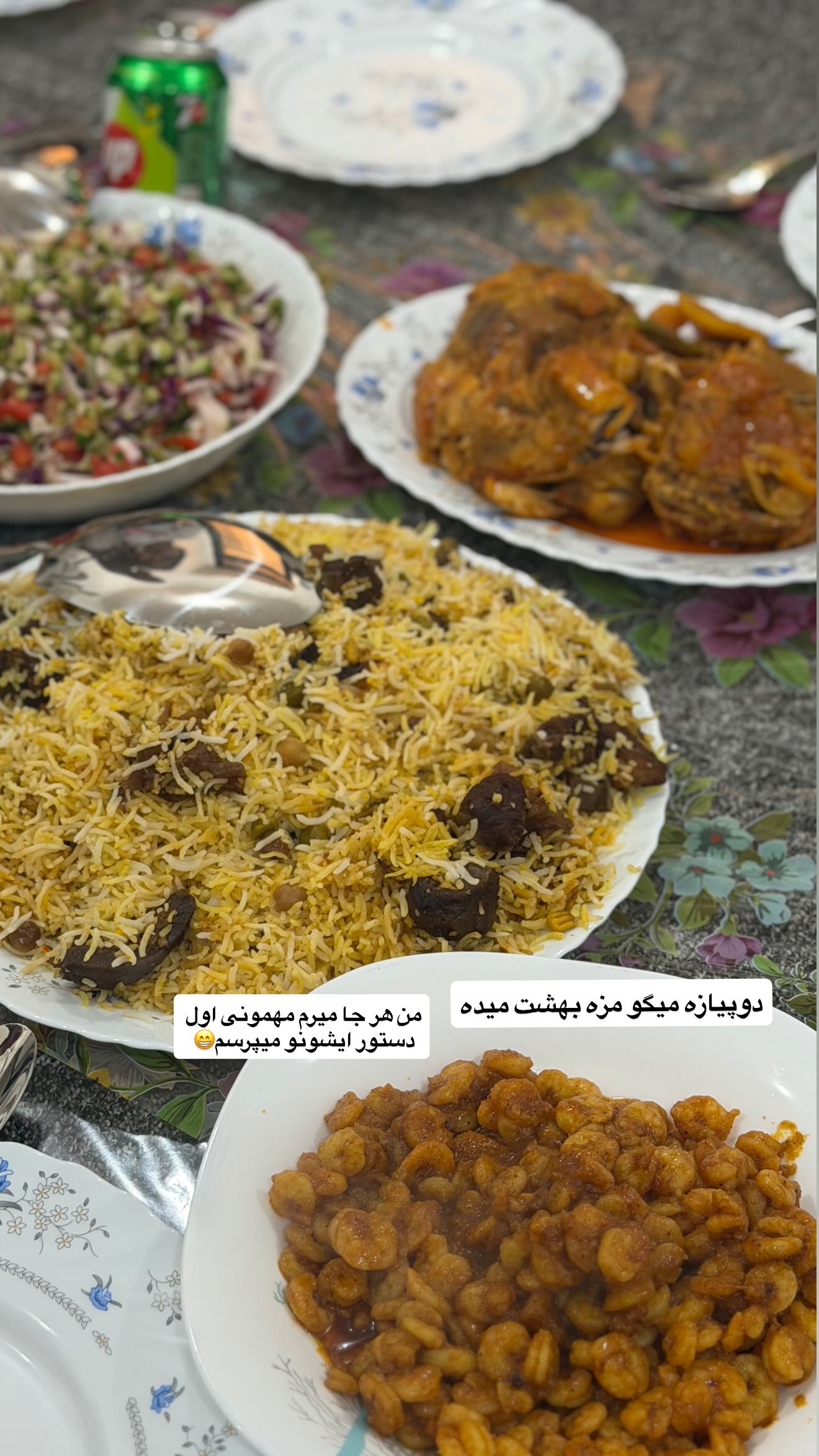  جدید ترین استوری اینستاگرام زهرا تاجیک