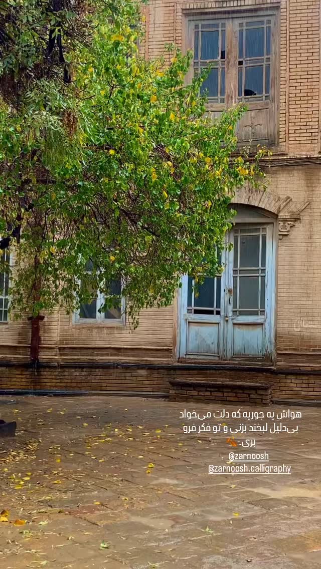  جدید ترین استوری اینستاگرام محمد زرنوش