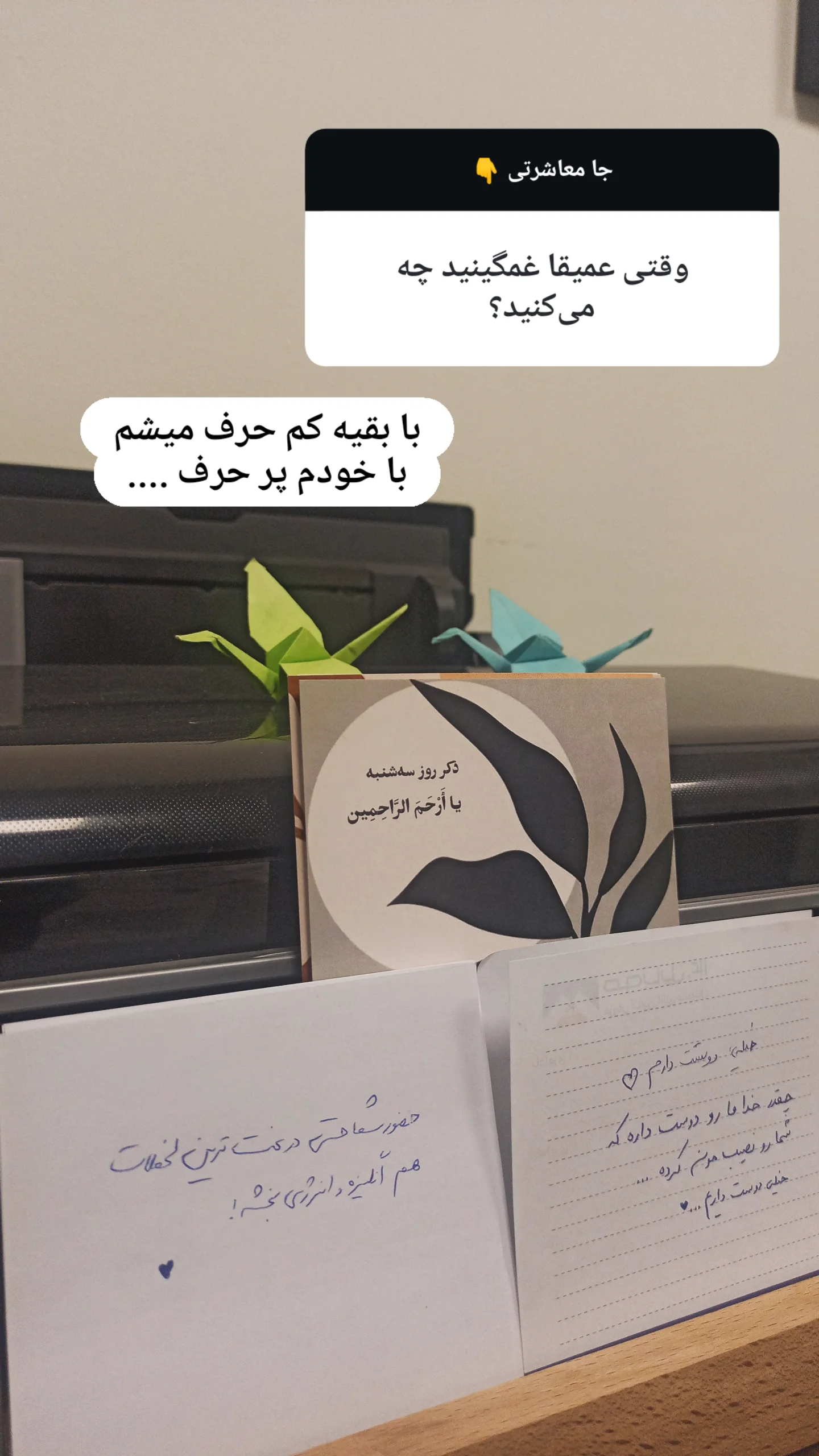  جدید ترین استوری اینستاگرام زینب دولتی