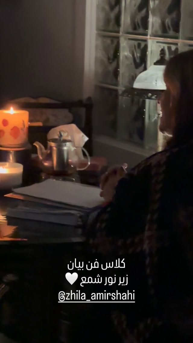  جدید ترین استوری اینستاگرام ژیلا امیرشاهی