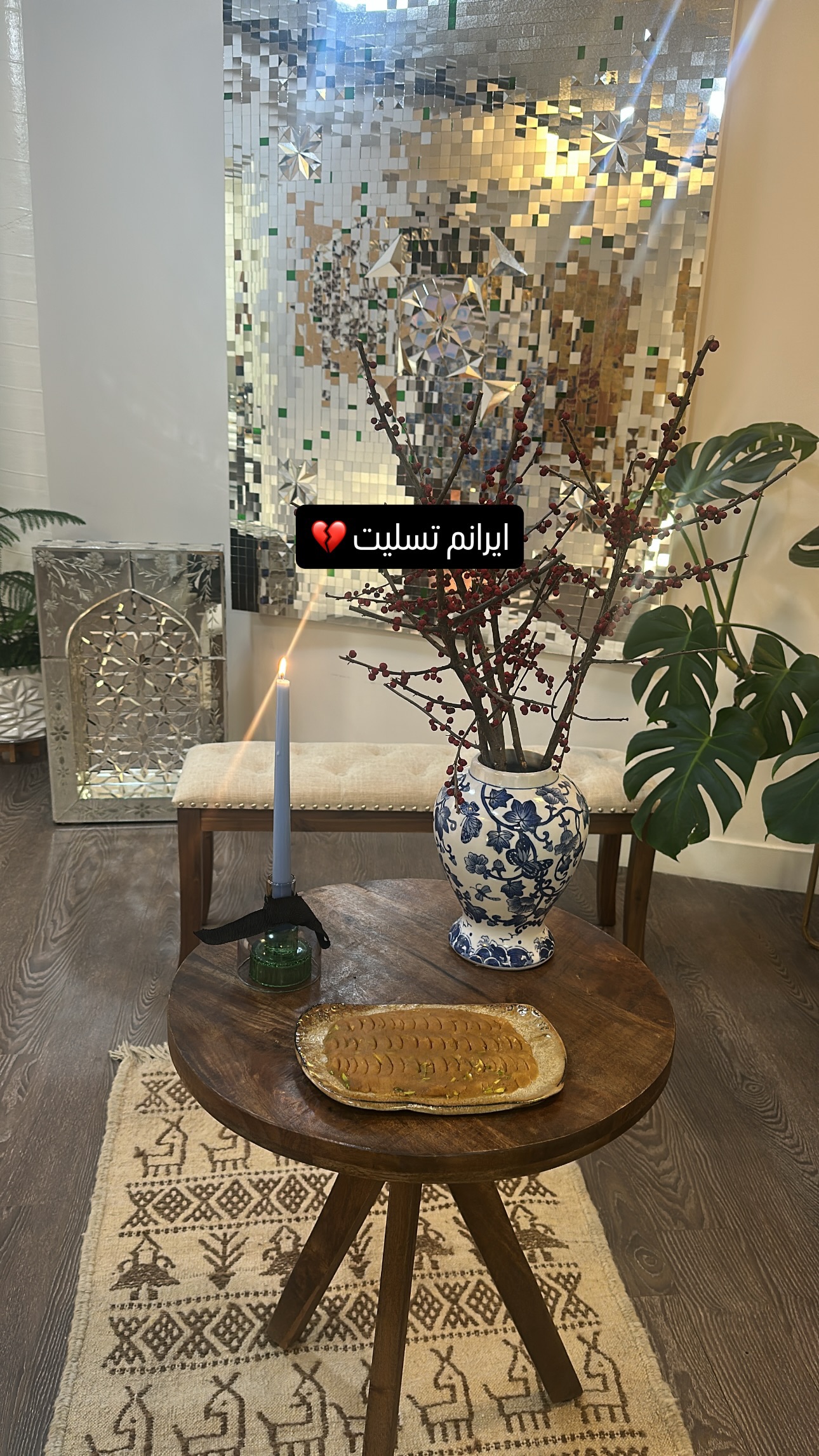  جدید ترین استوری اینستاگرام ژیلا امیرشاهی