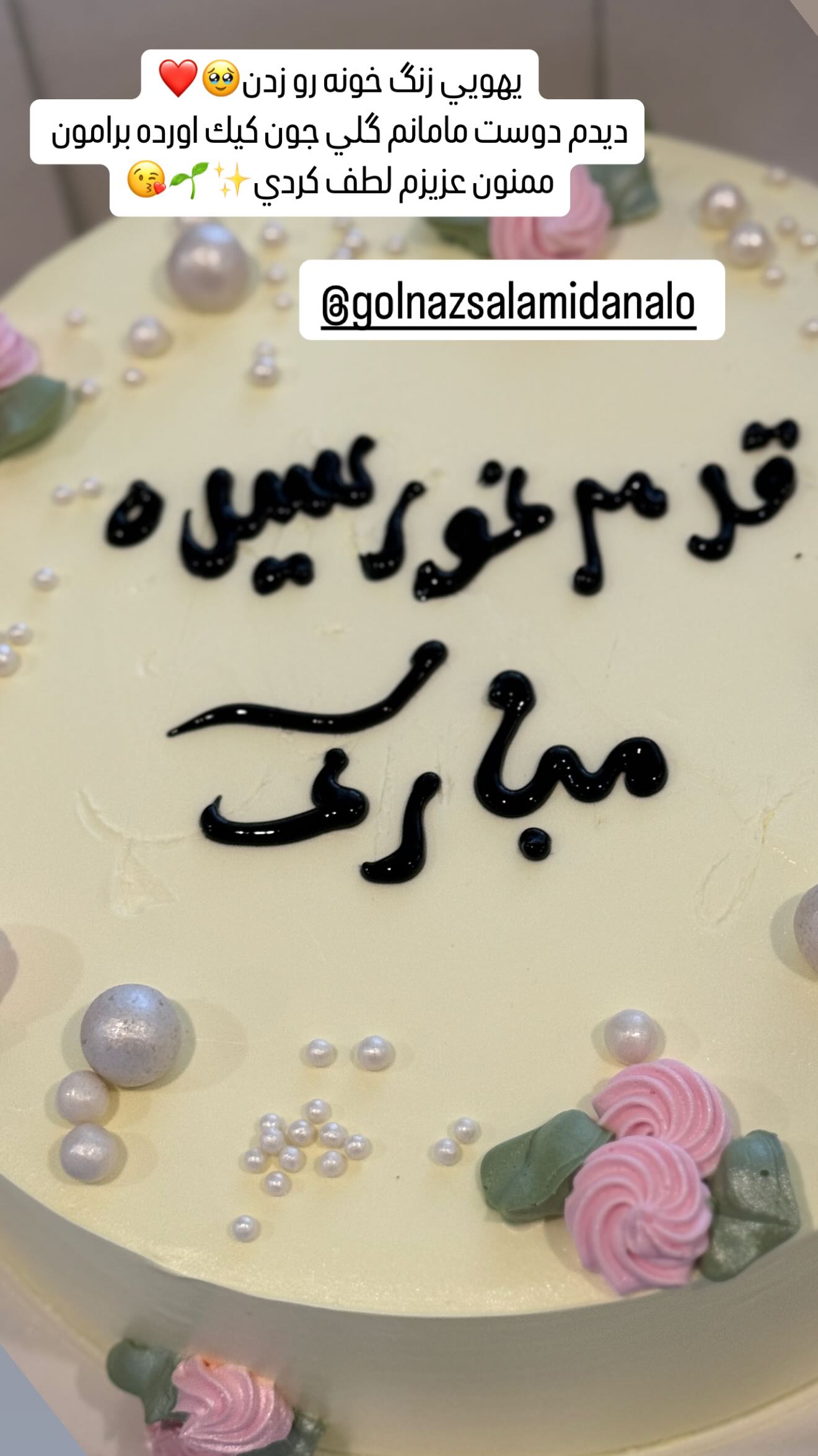  جدید ترین استوری اینستاگرام زهرا هرندی