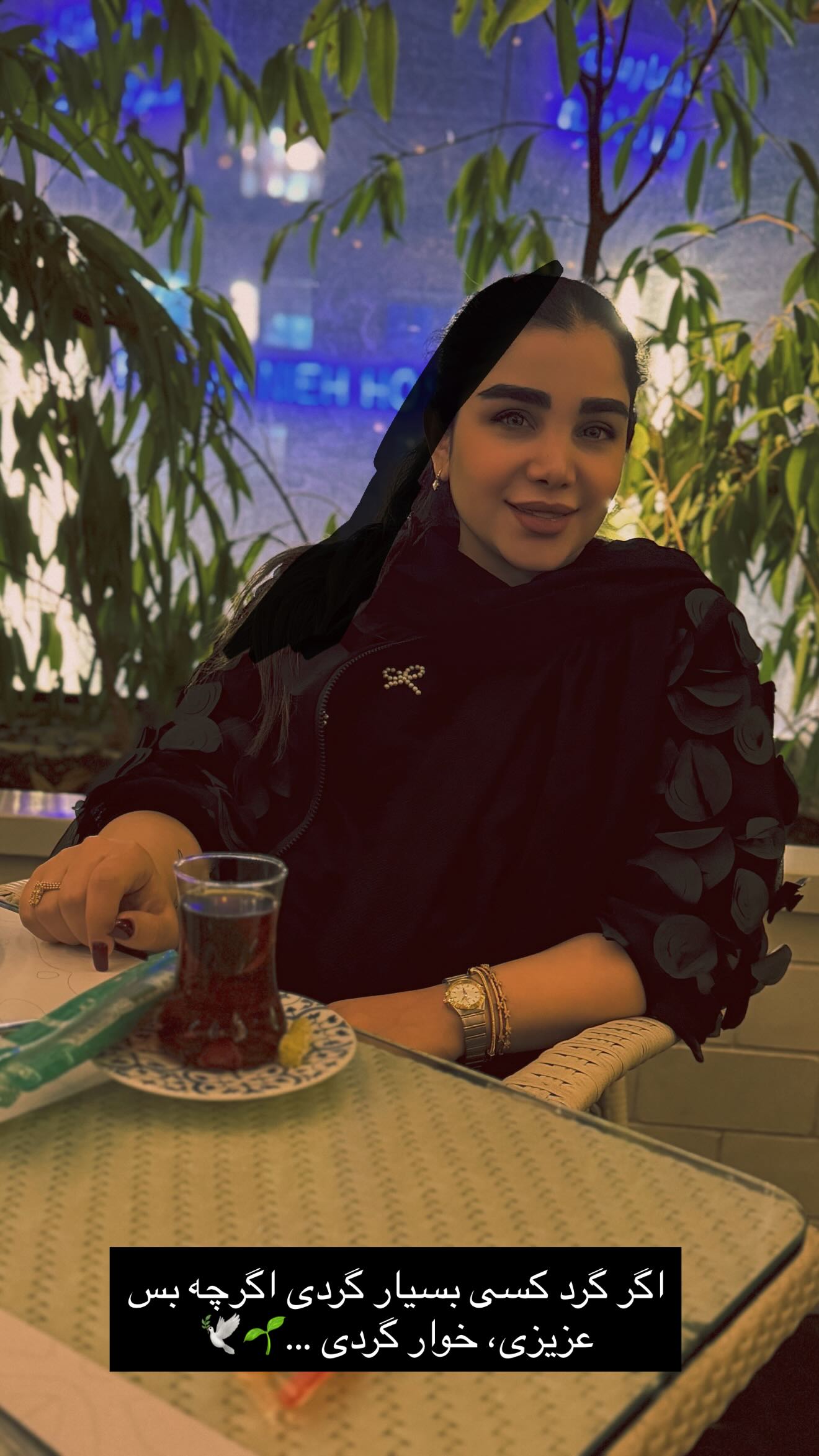  جدید ترین استوری اینستاگرام زهرا هرندی