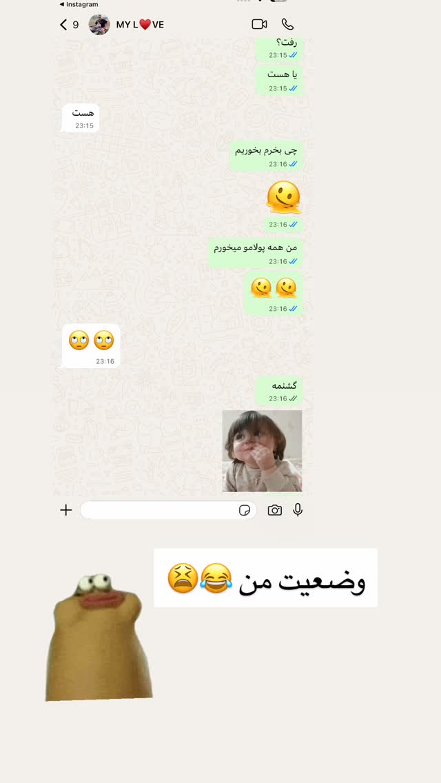  جدید ترین استوری اینستاگرام زهرا هرندی