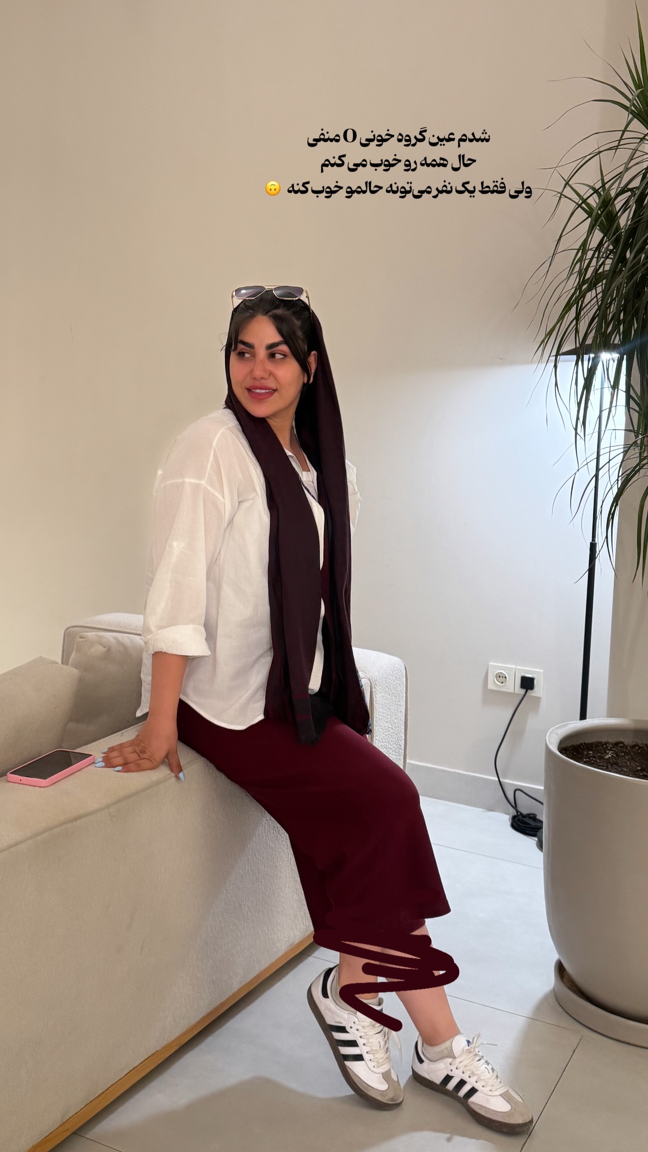  جدید ترین استوری اینستاگرام زهرا موسوی
