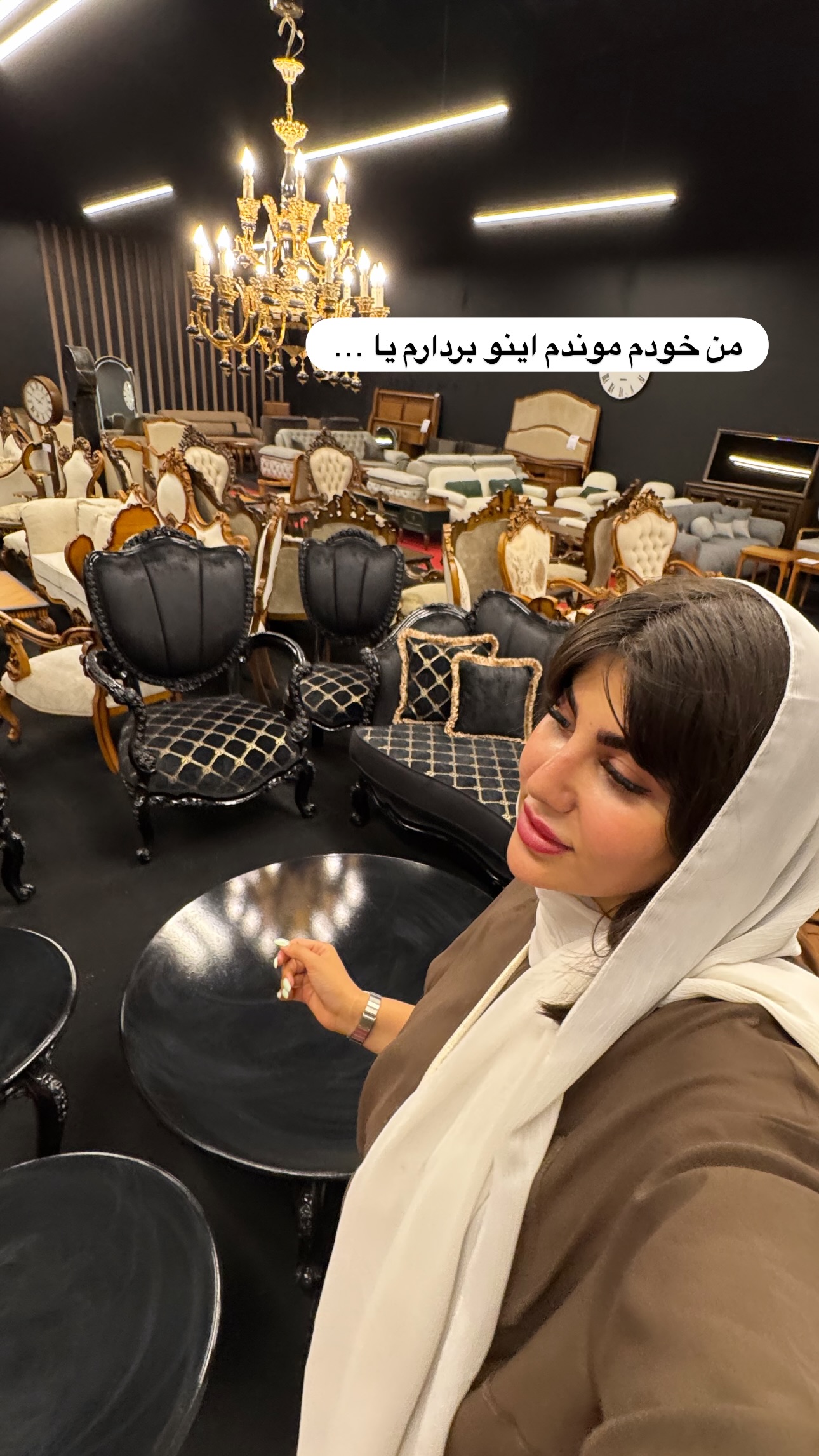  جدید ترین استوری اینستاگرام زهرا موسوی