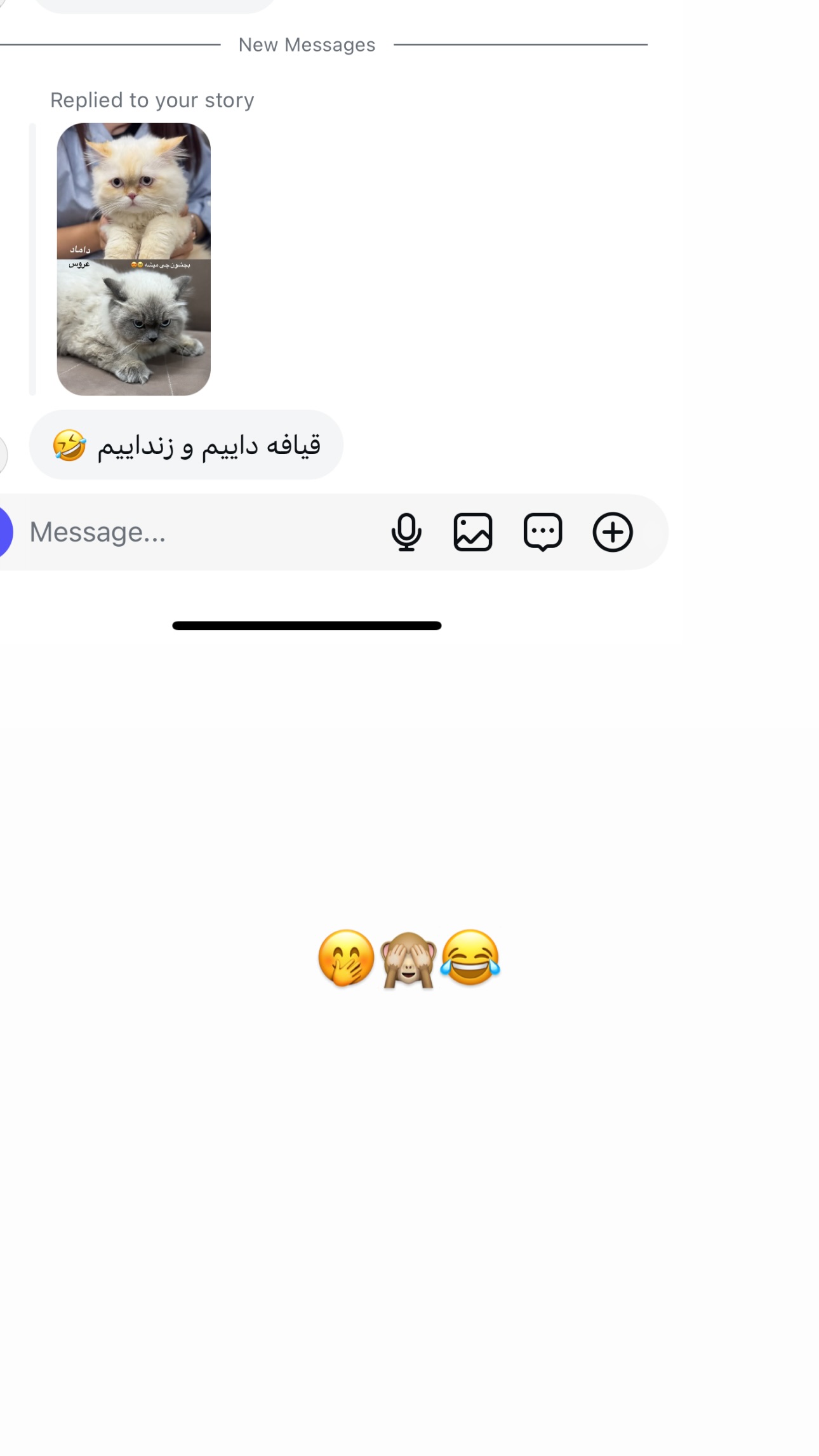  جدید ترین استوری اینستاگرام زهرا موسوی