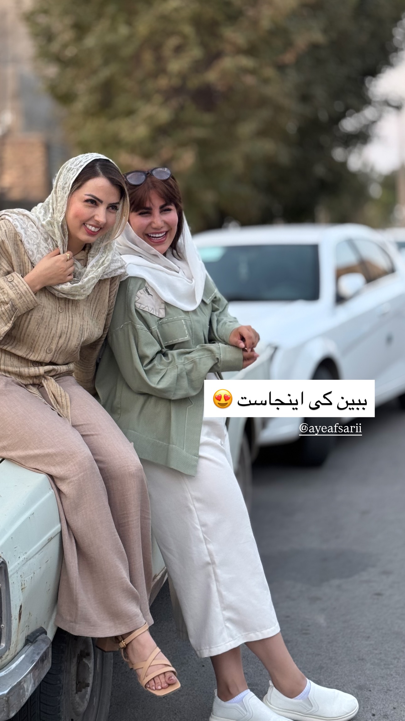 جدید ترین استوری اینستاگرام زهرا موسوی