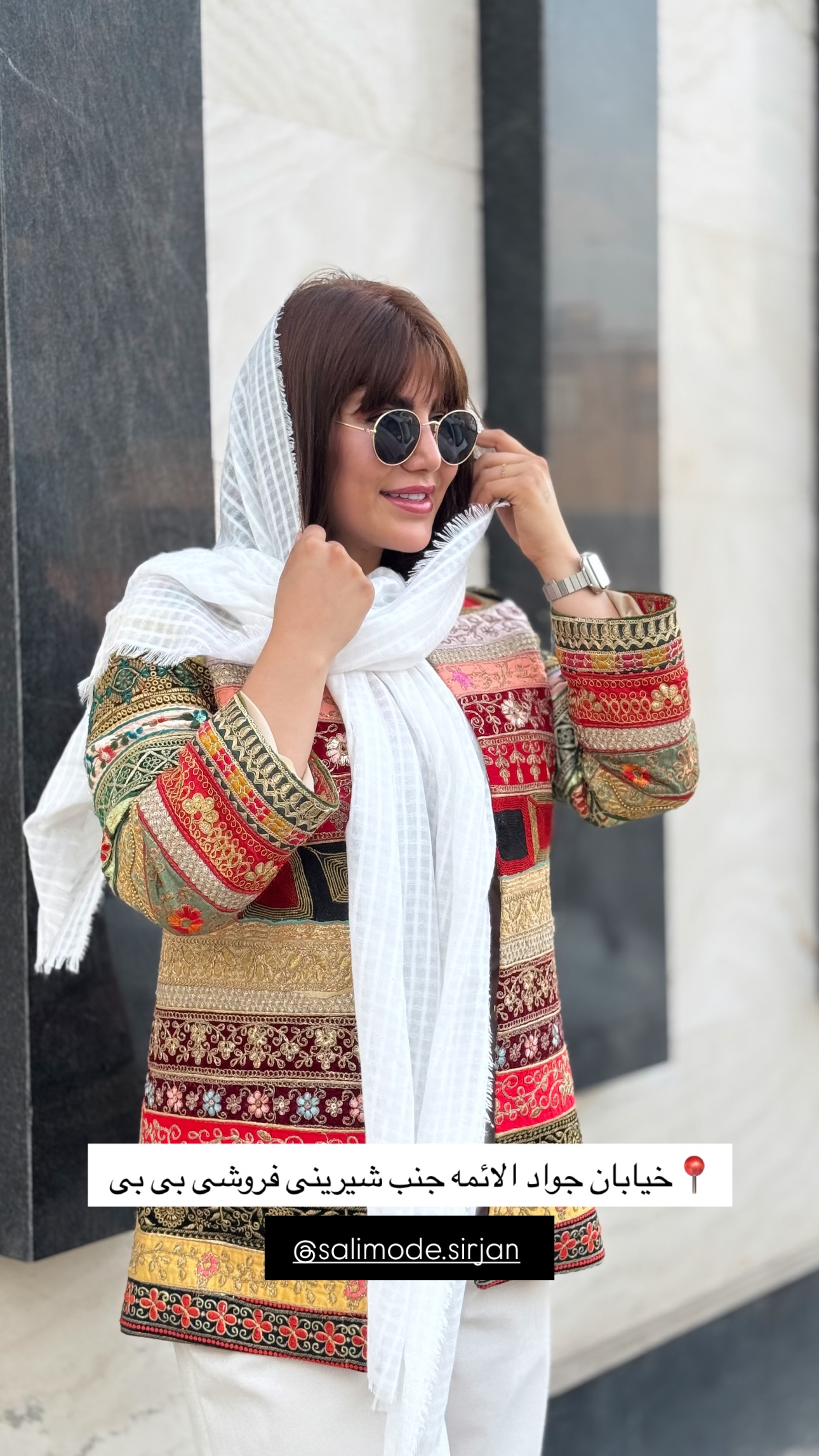  جدید ترین استوری اینستاگرام زهرا موسوی