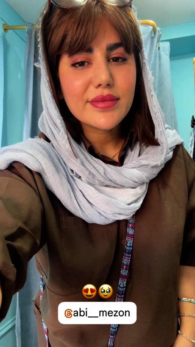  جدید ترین استوری اینستاگرام زهرا موسوی