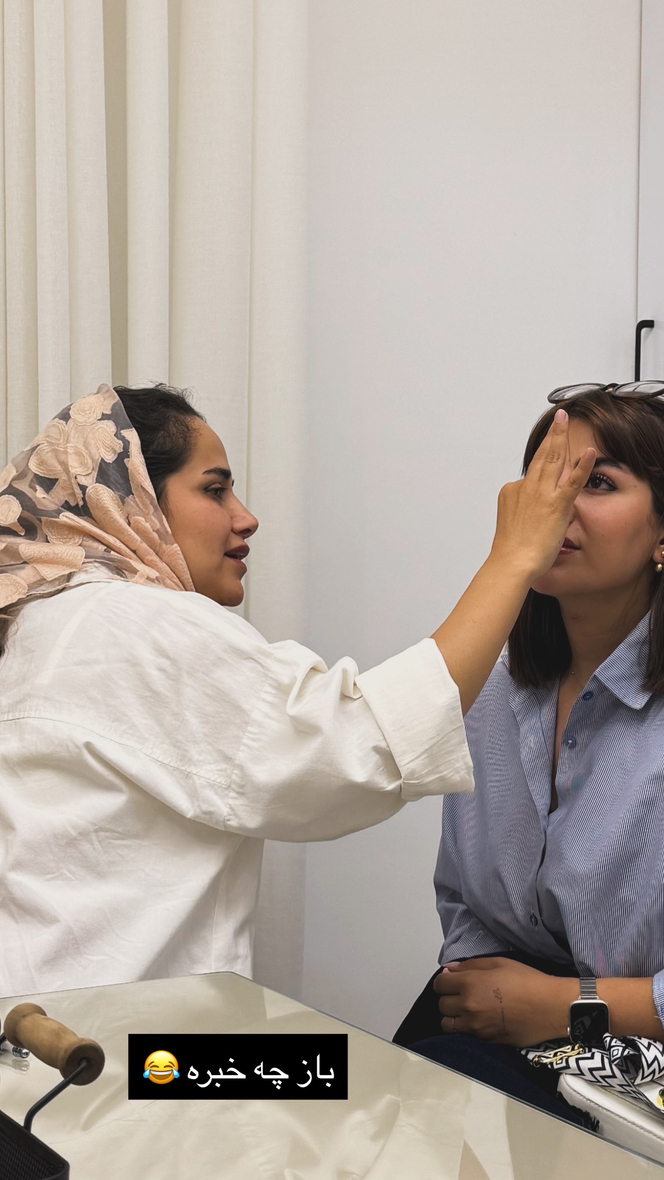  جدید ترین استوری اینستاگرام زهرا موسوی