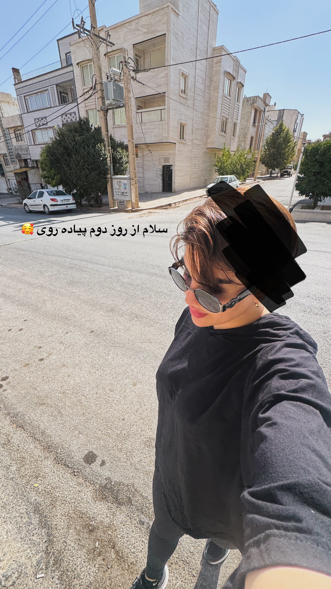  جدید ترین استوری اینستاگرام زهرا موسوی