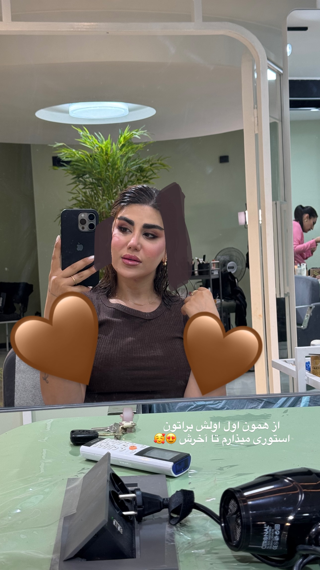  جدید ترین استوری اینستاگرام زهرا موسوی