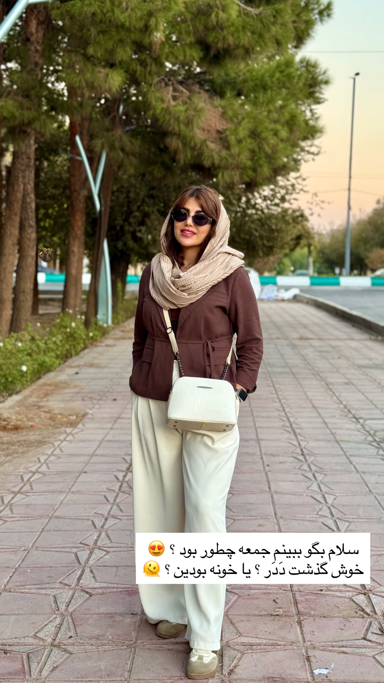  جدید ترین استوری اینستاگرام زهرا موسوی